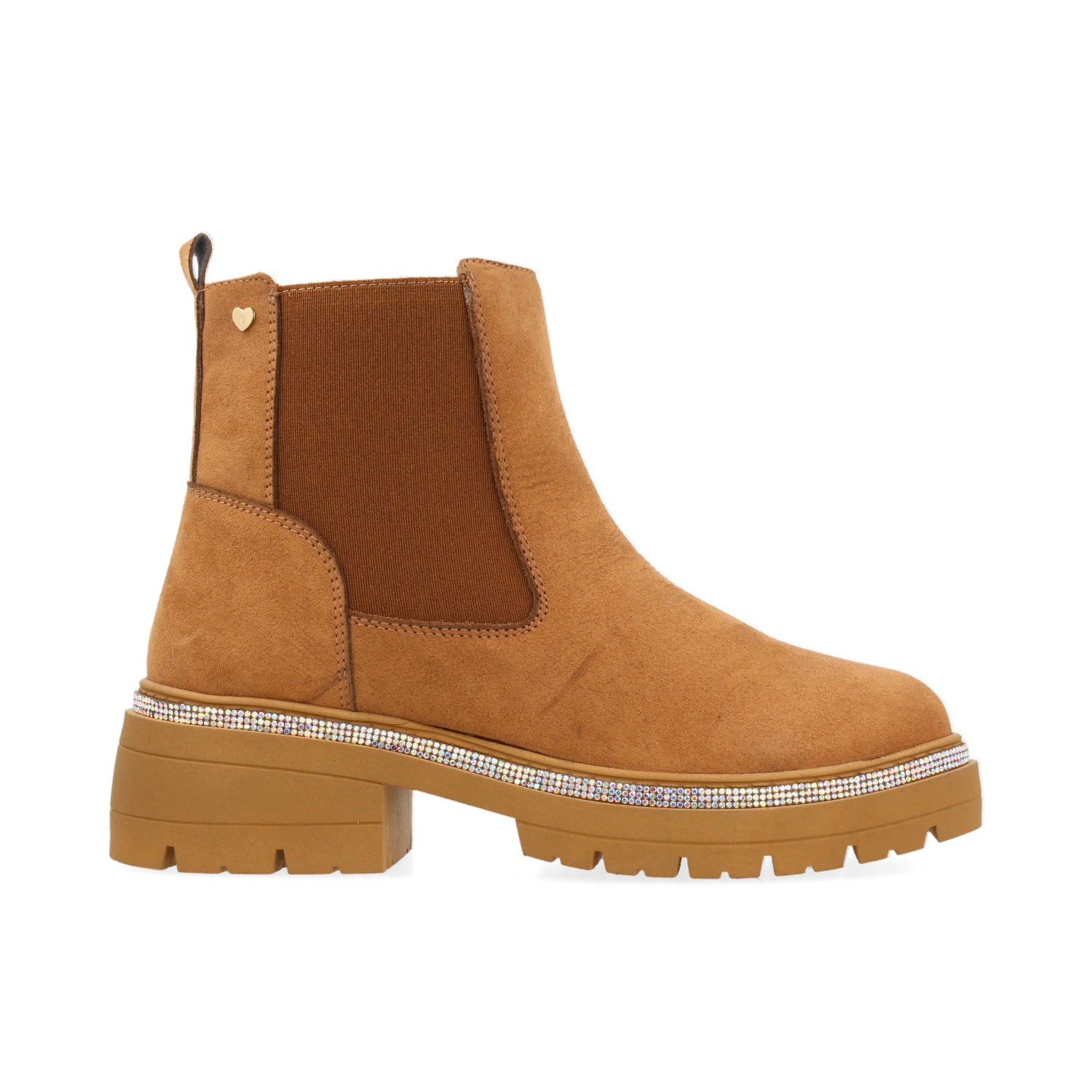 Botin Casual Tropicana color Camel para Junior Niña