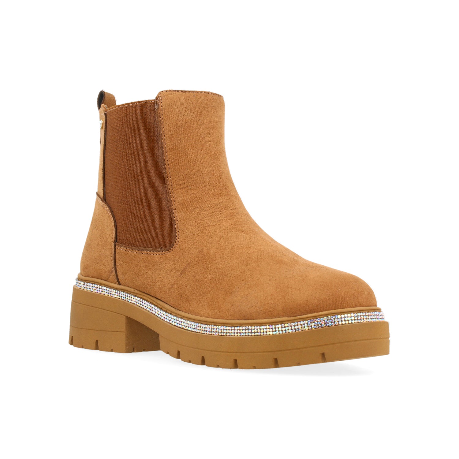 Botin Casual Tropicana color Camel para Junior Niña