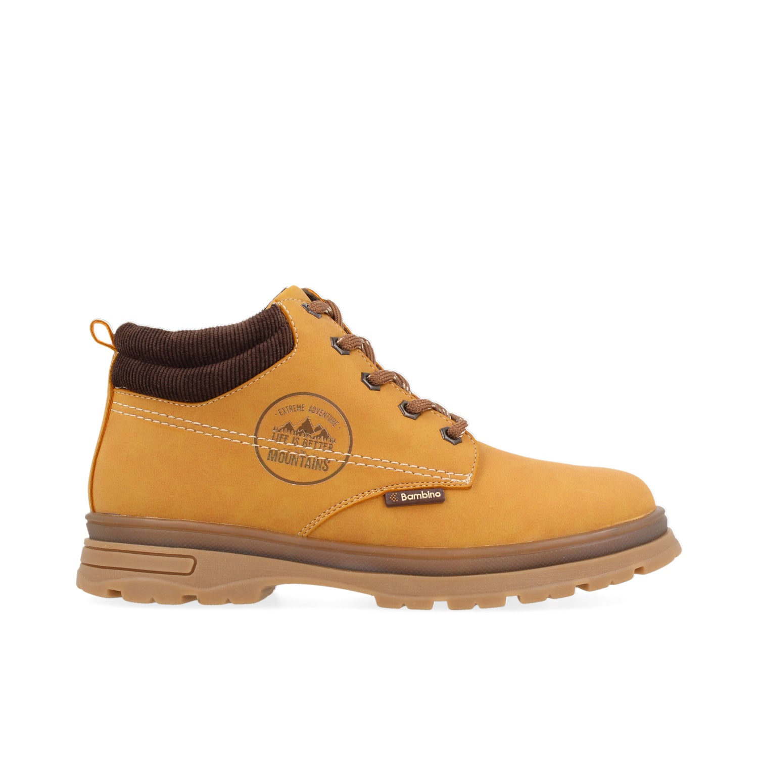 Botin Casual Tropicana color Camel para Junior Niño