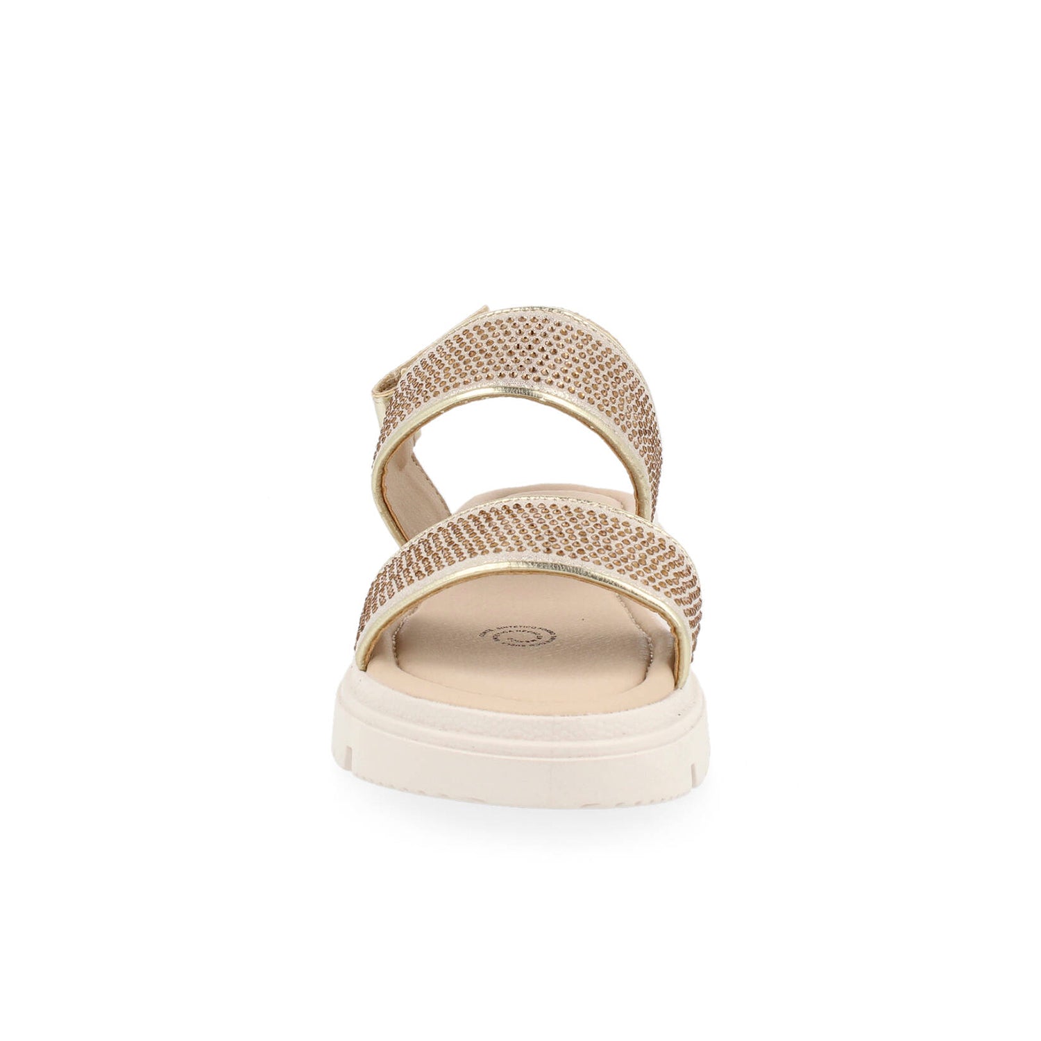 Sandalia Casual Bambino color Oro para Niña