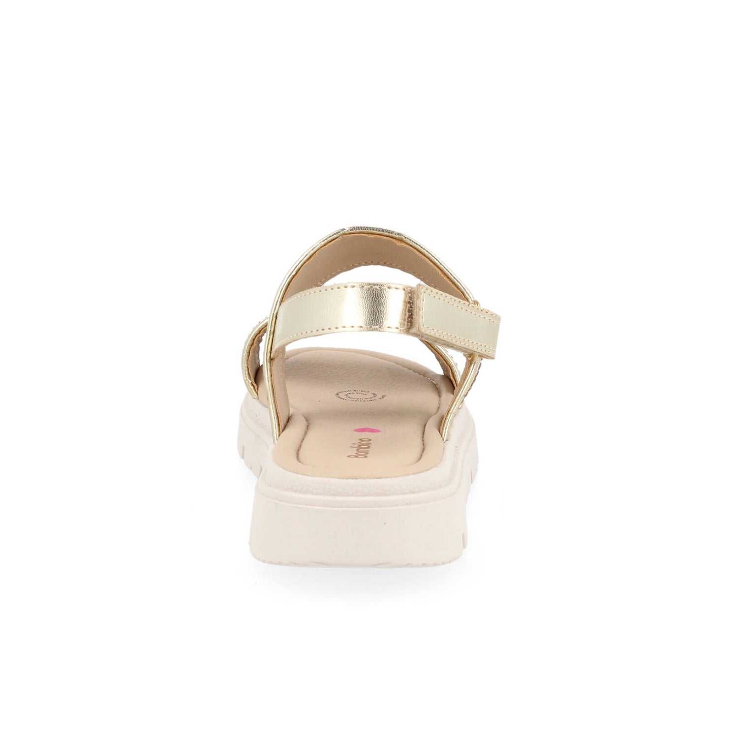 Sandalia Casual Bambino color Oro para Niña