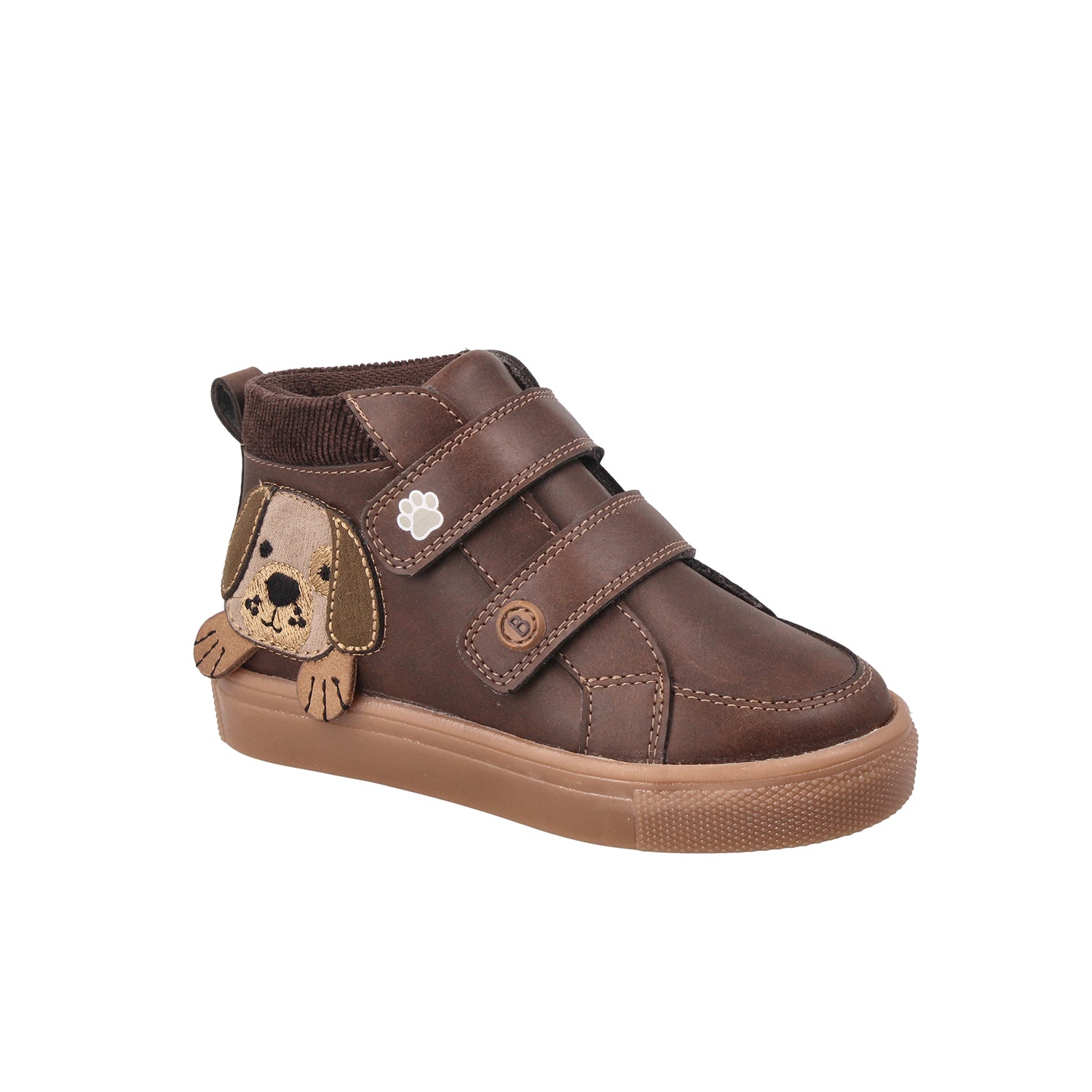 Botin Casual Bambino color Moka de perrito para Niño