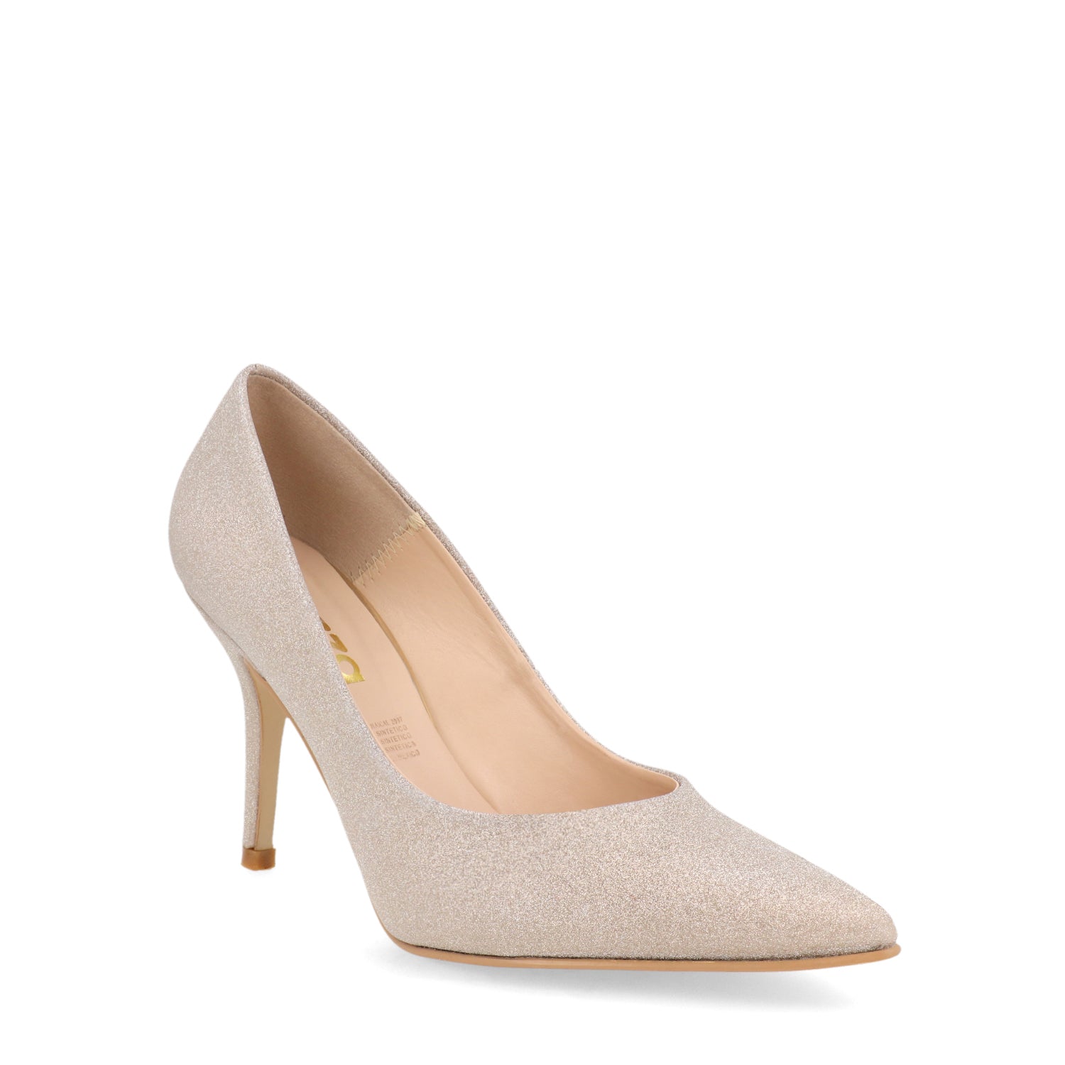 Zapatilla de Fiesta Vazza color Oro para Mujer