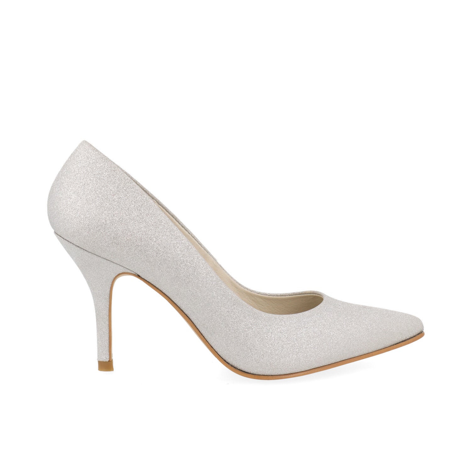 Zapatilla de Fiesta Vazza color Plata para Mujer