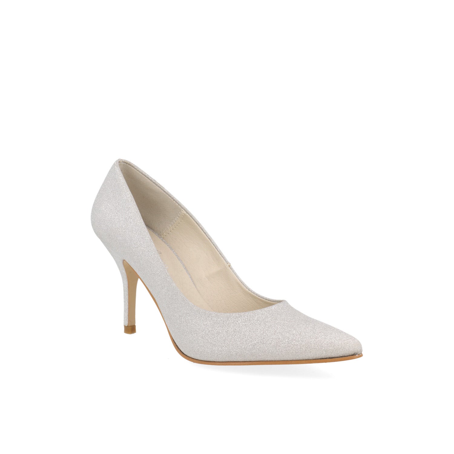 Zapatilla de Fiesta Vazza color Plata para Mujer