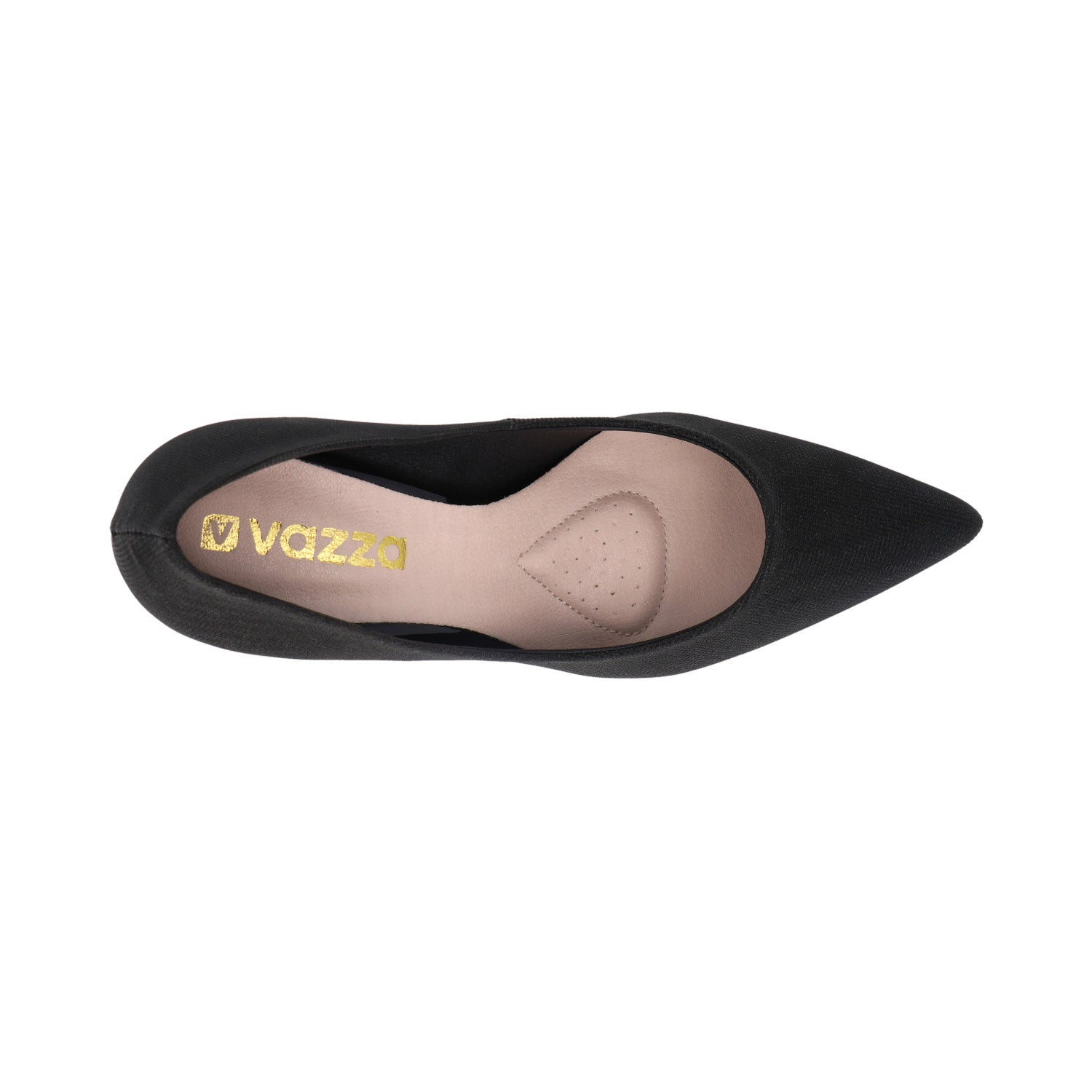 Zapatilla De Vestir Vazza color Negro para Mujer