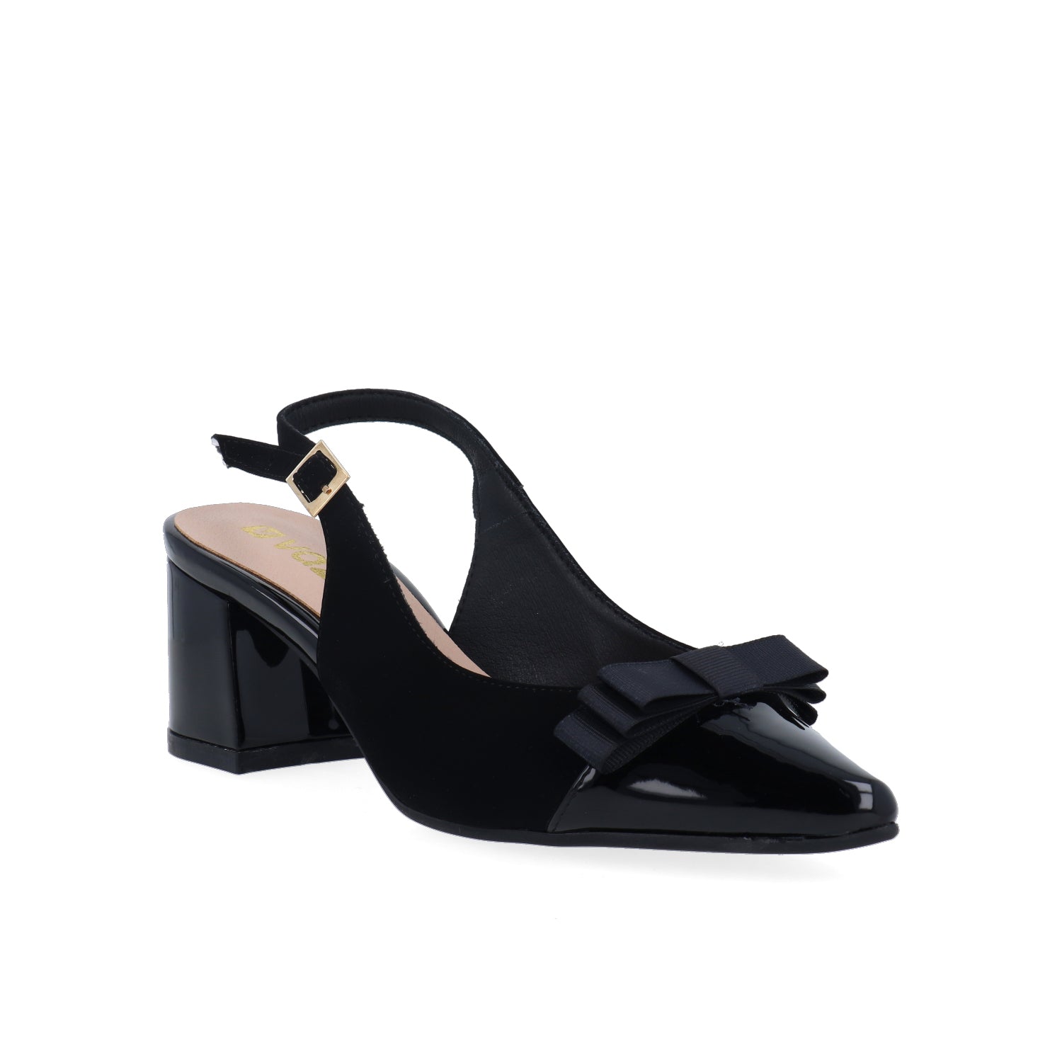 Zapatilla De Vestir Vazza color Negro para Mujer