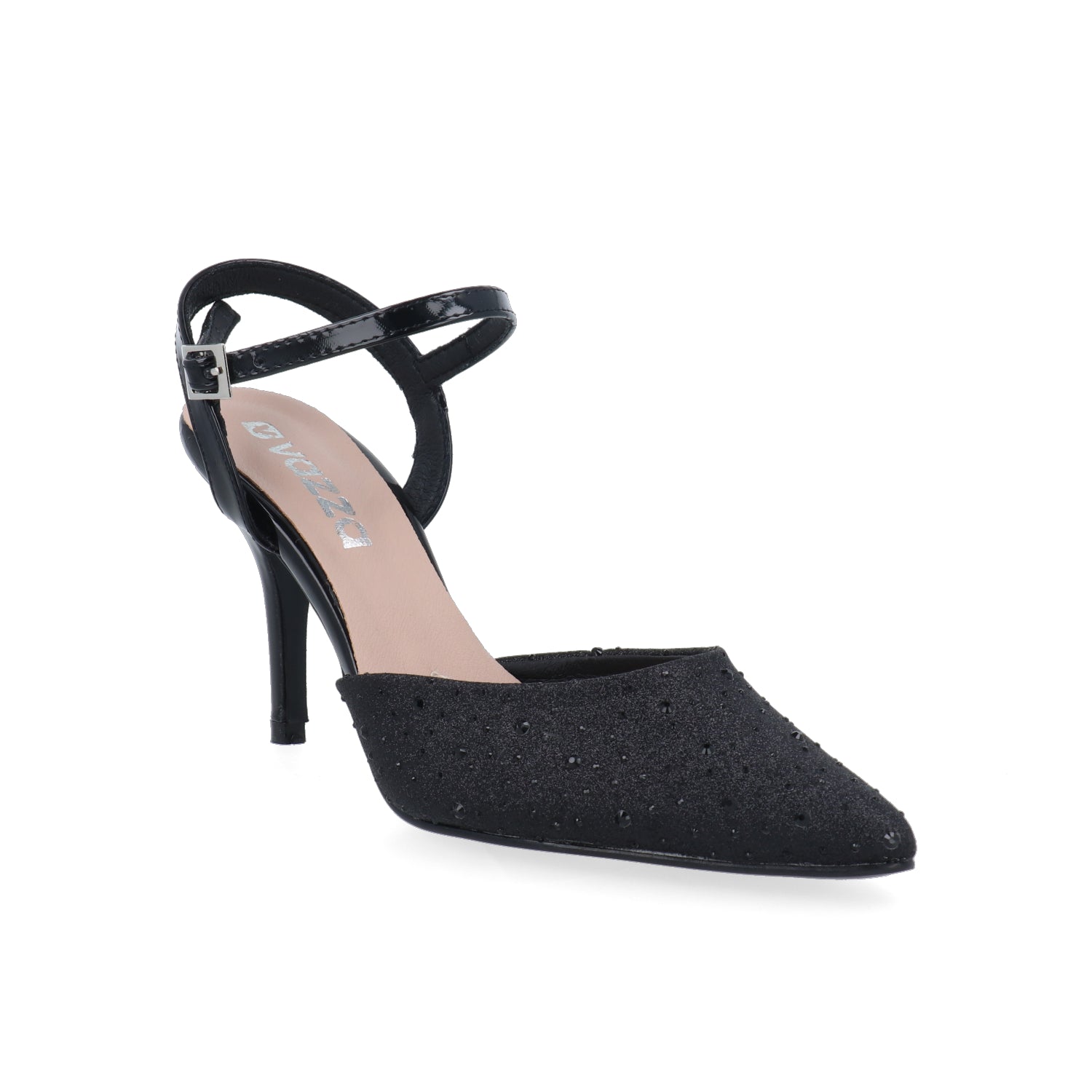Zapatilla de Fiesta Vazza color Negro para Mujer