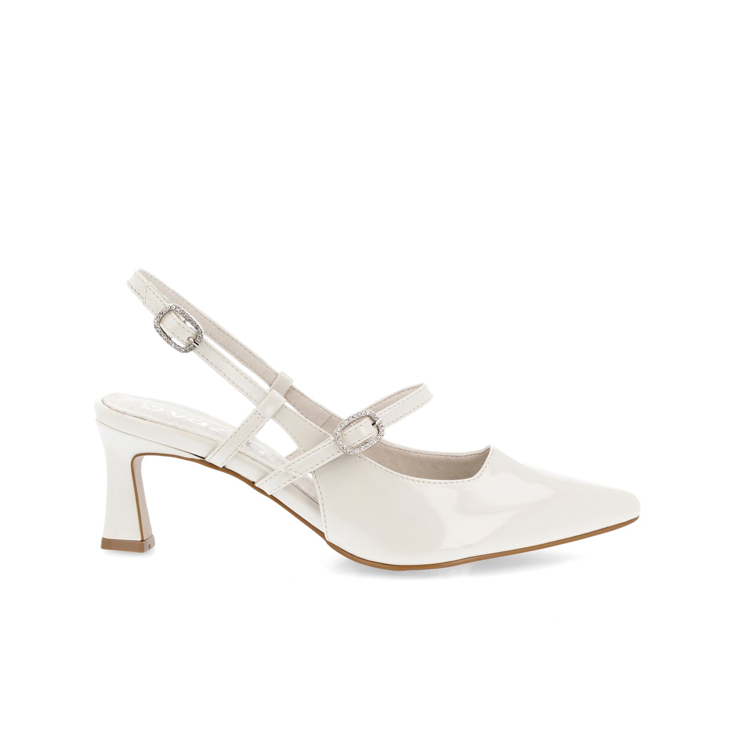 Zapatilla de Vestir Vazza color Marfil para Mujer