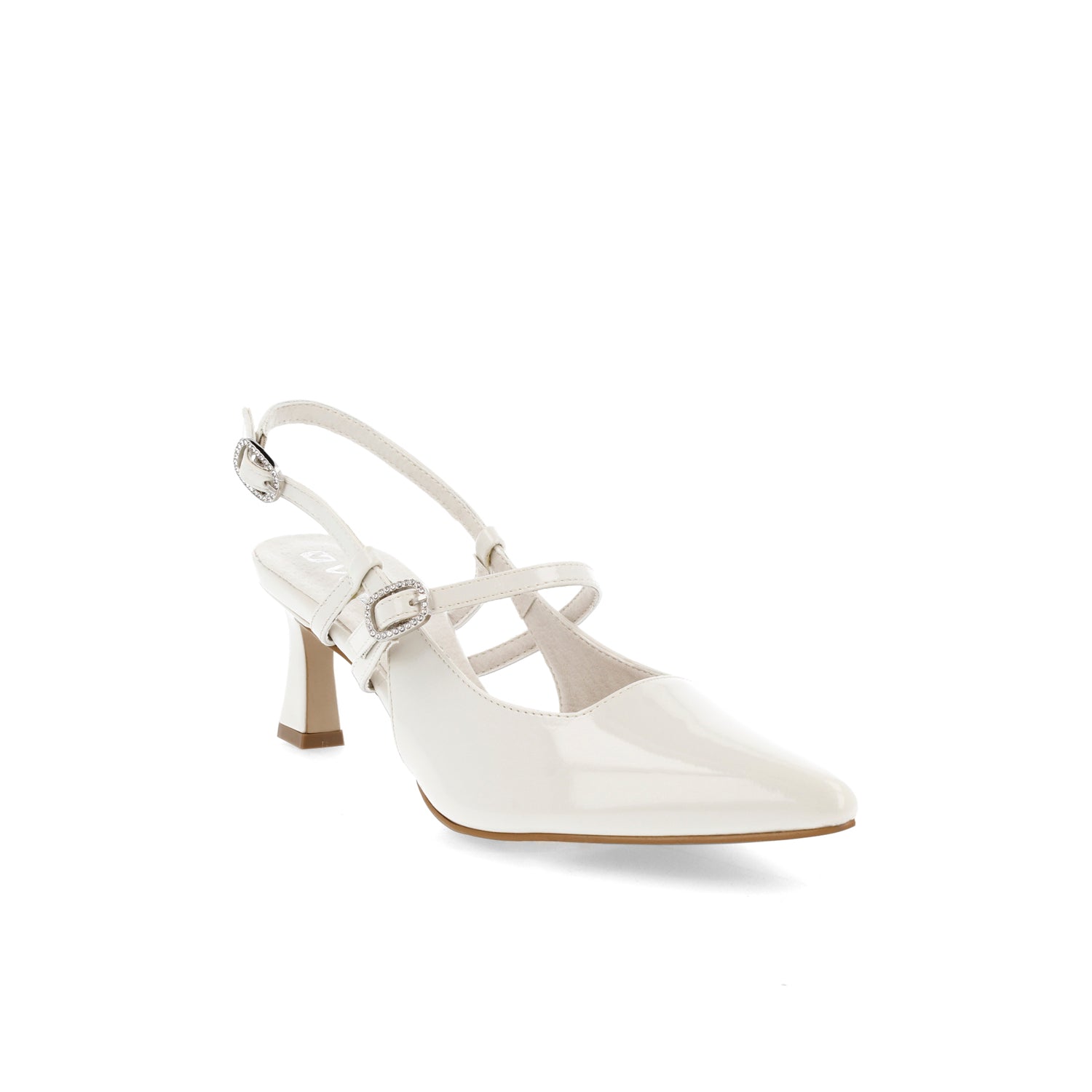 Zapatilla de Vestir Vazza color Marfil para Mujer