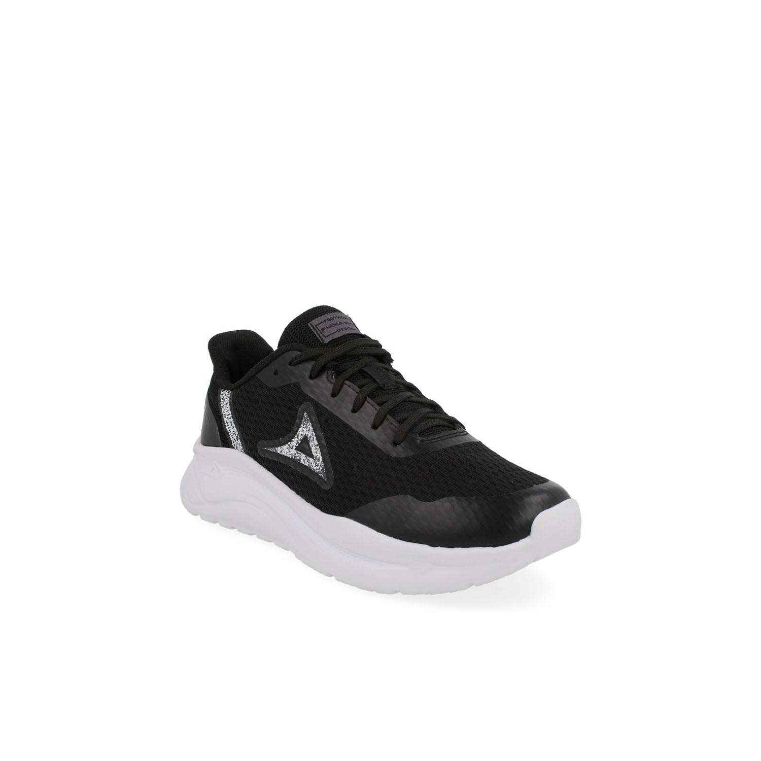 Tenis Urbano Pirma Brasil color Ngo/Bco para Mujer