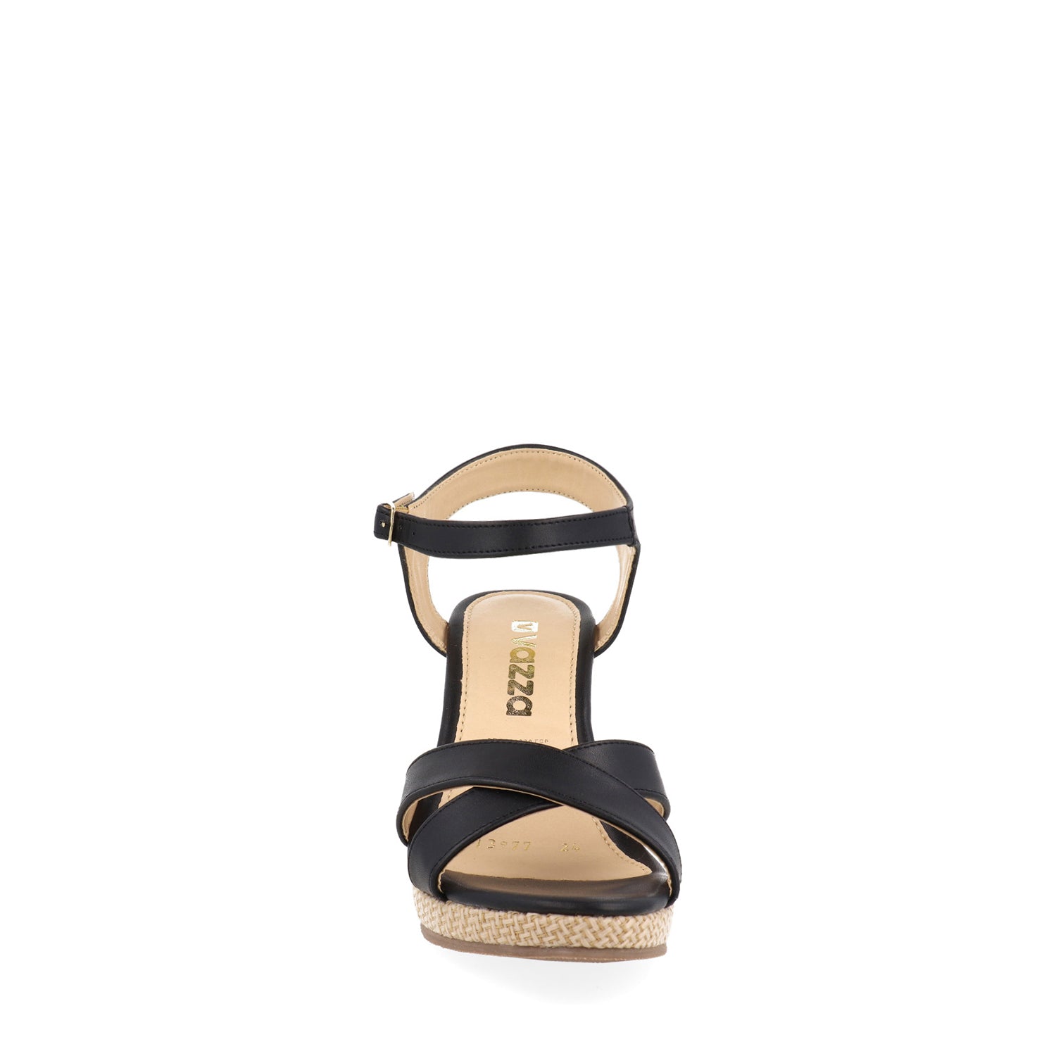 Sandalia de Plataforma Vazza color Negro para Mujer