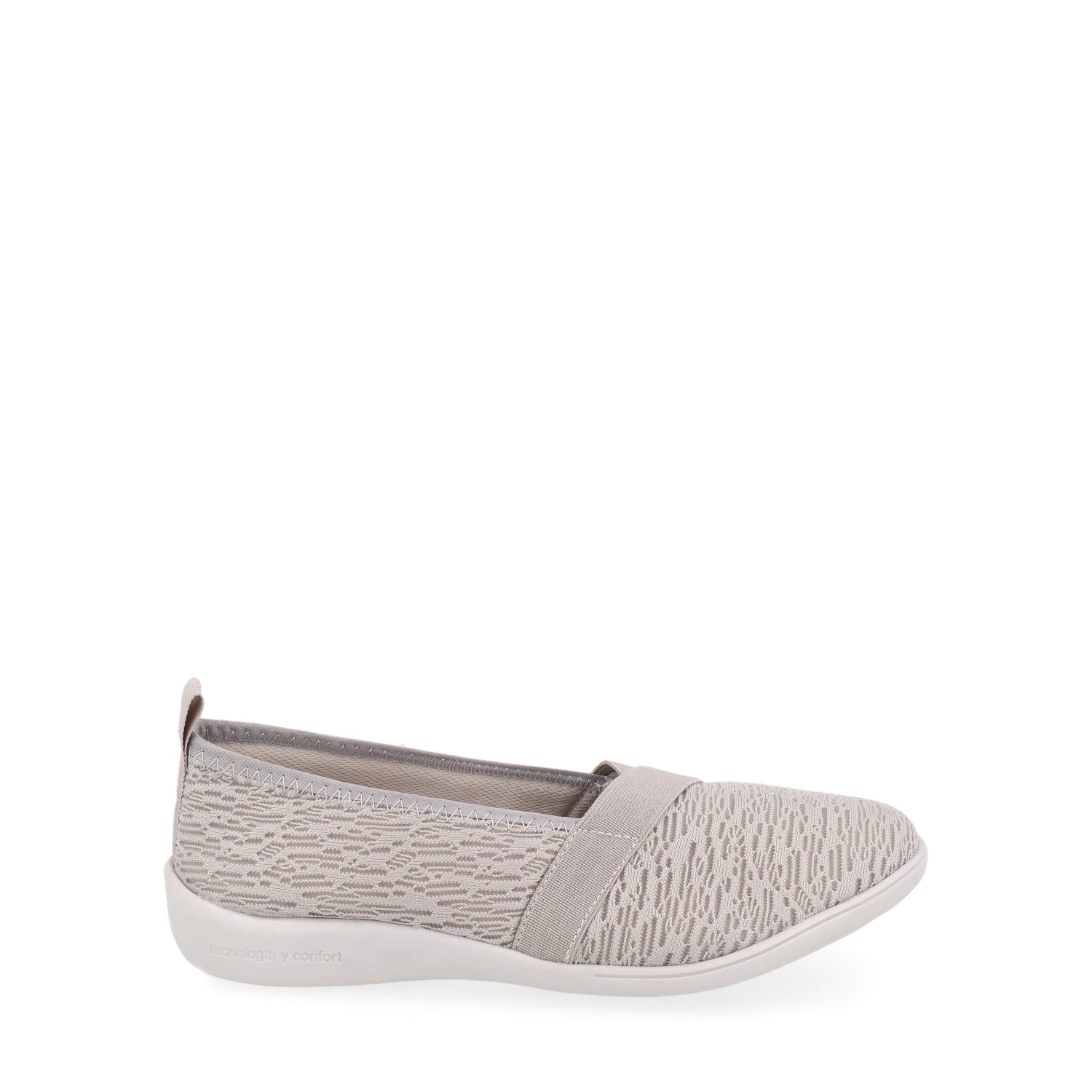 Tenis Casual Vazza color Gris para Mujer