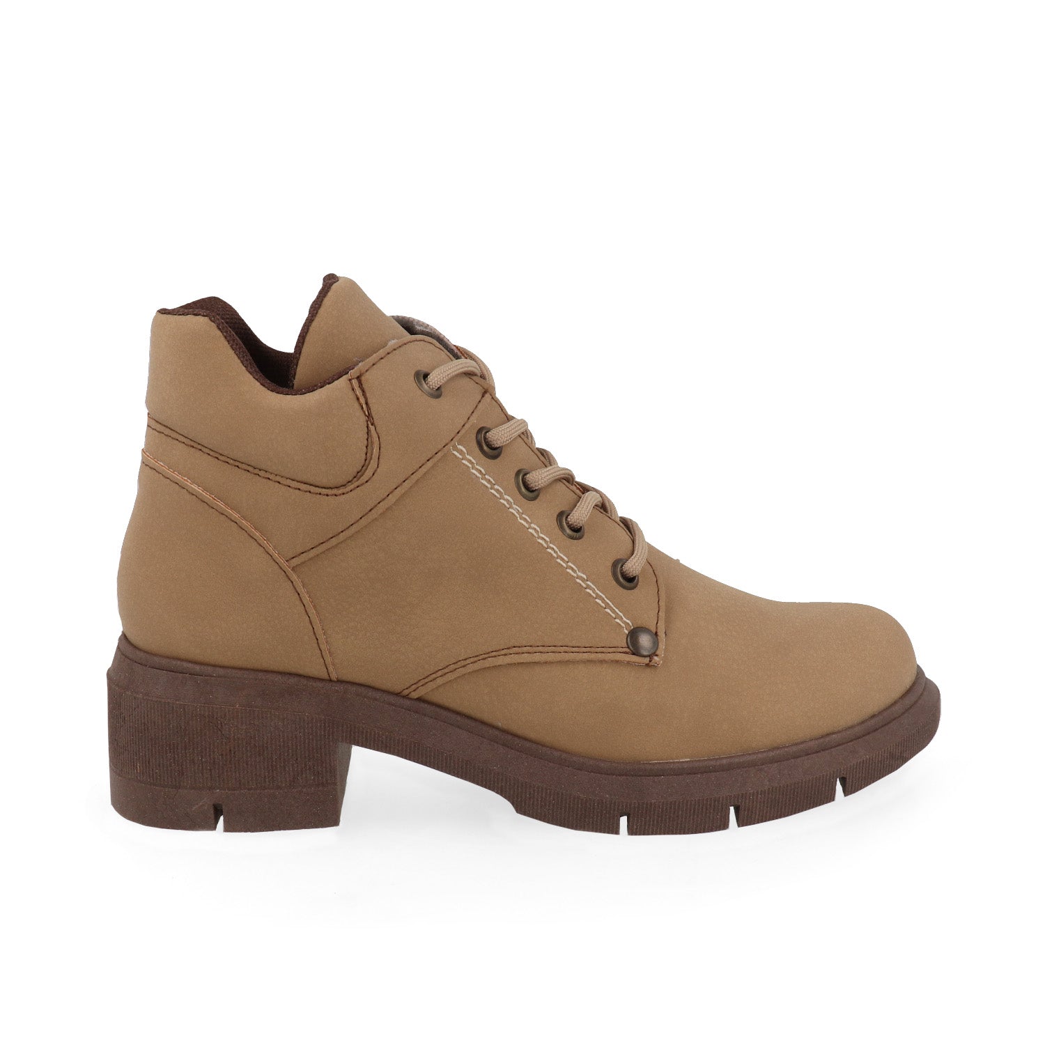 Botin Casual Vazza color Sandalo para Mujer