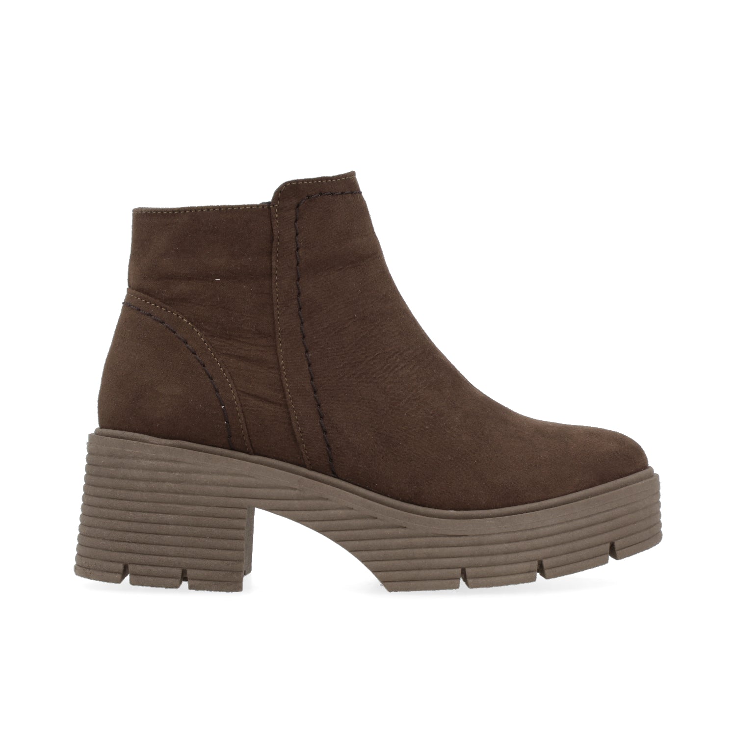 Botin Casual Tropicana color Cafe para Mujer