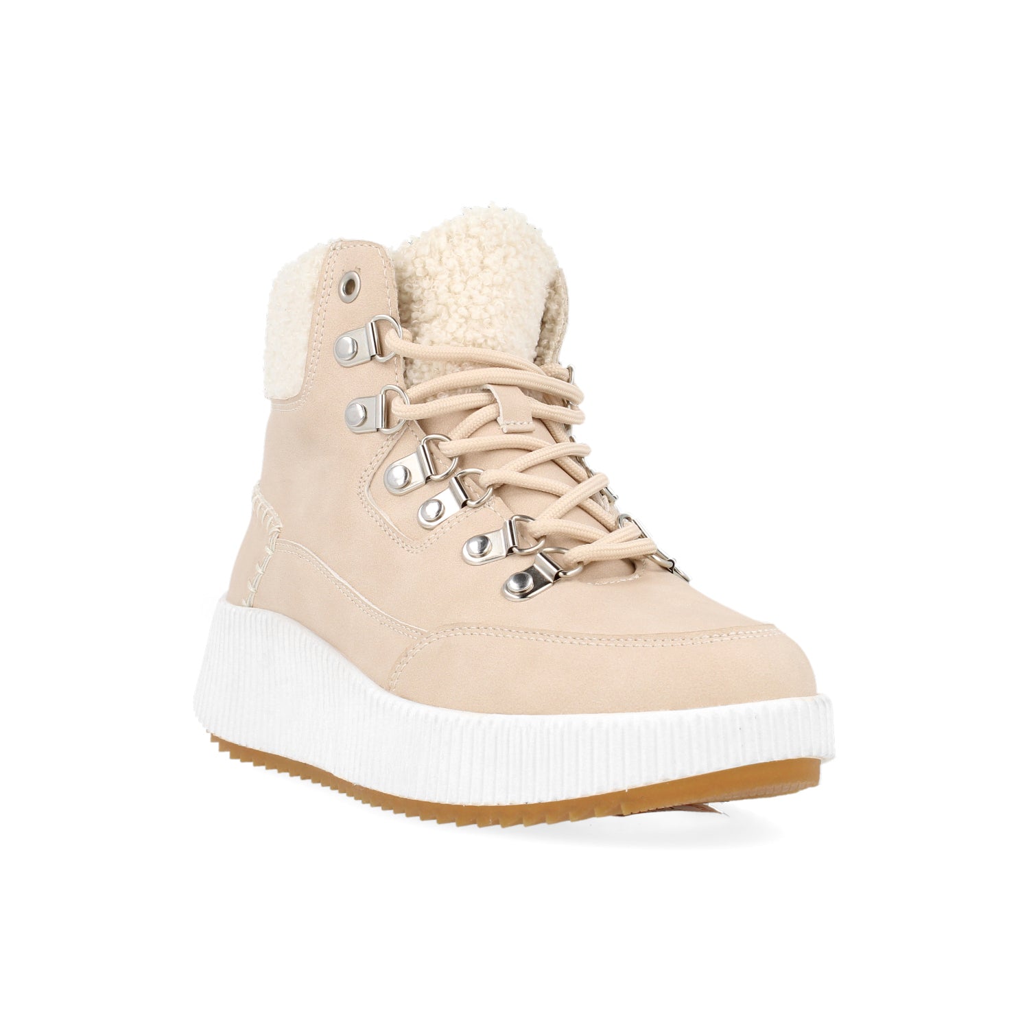 Botin Casual Tropicana color Beige para Mujer