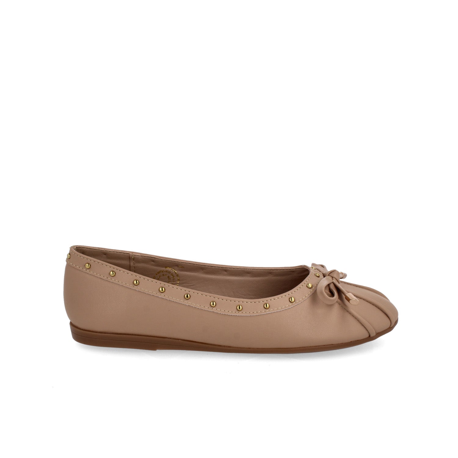 Ballerina Casual Vazza color Beige para Mujer