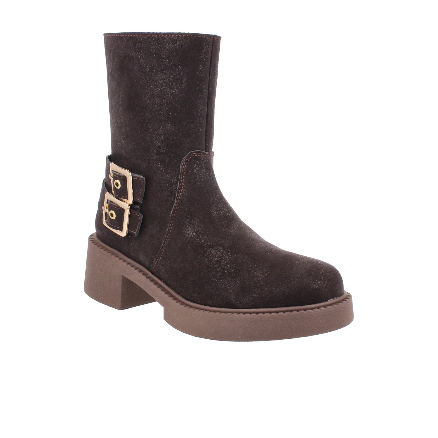 Botin Casual Been Class color Chocolate para Mujer