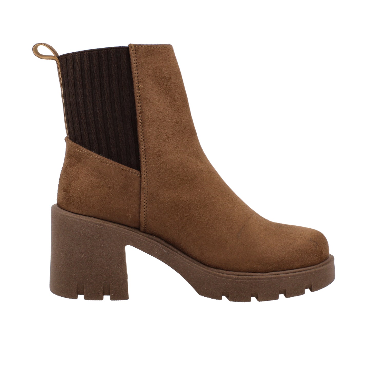 Botin Casual Been Class color Cafe para Mujer