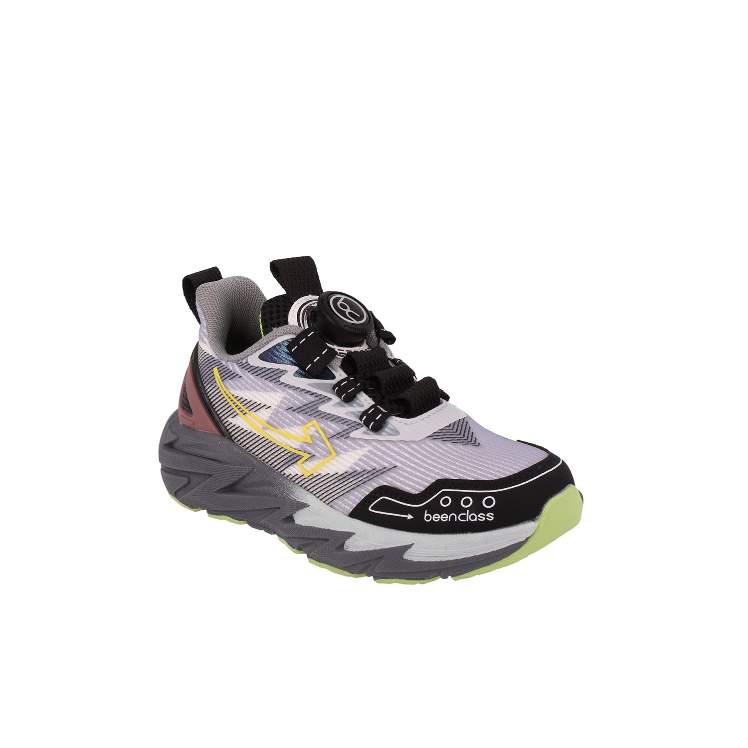 Tenis Urbano Been Class color Gris/Negro para Niño