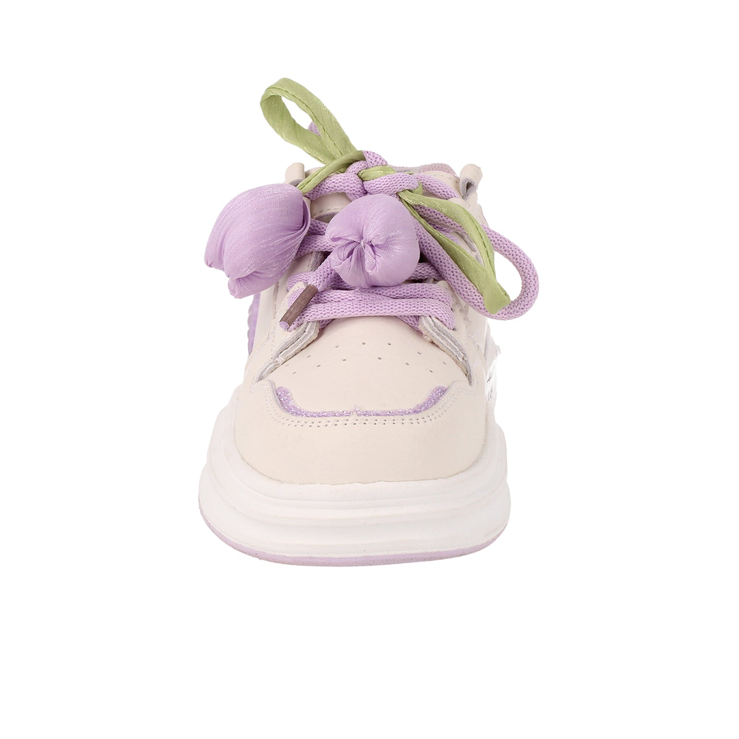 Tenis Urbano Been Class color Beige/Lila para Niña