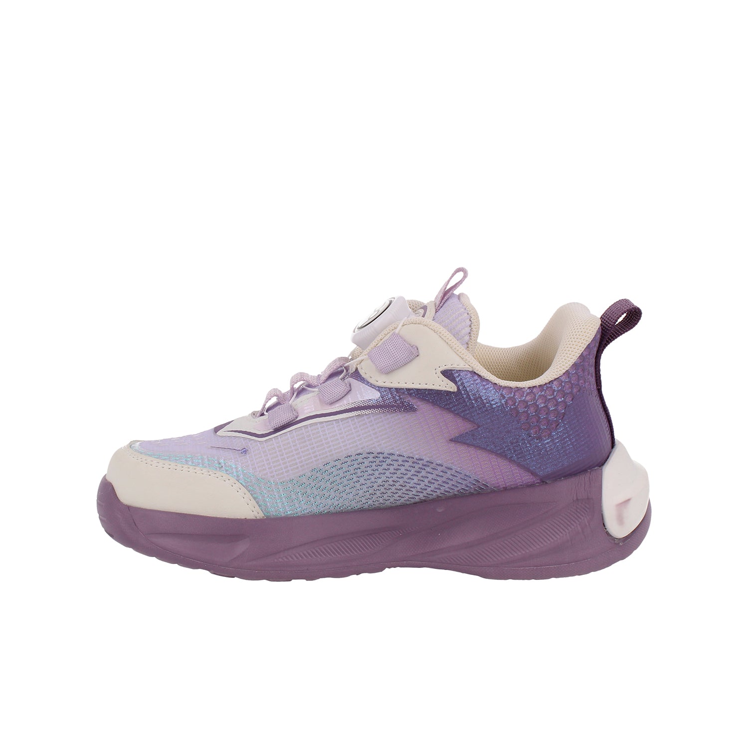Tenis Urbano Been Class color Blanco/Lila para Niña