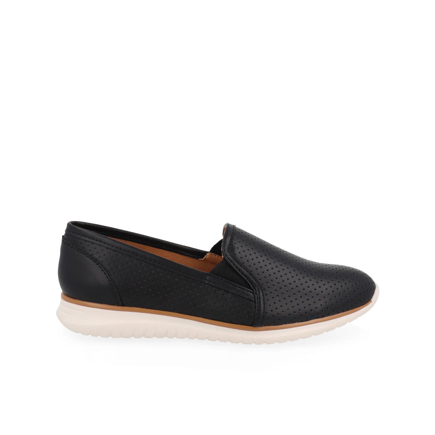 Zapato Confort Casual Vazza color Negro para Mujer