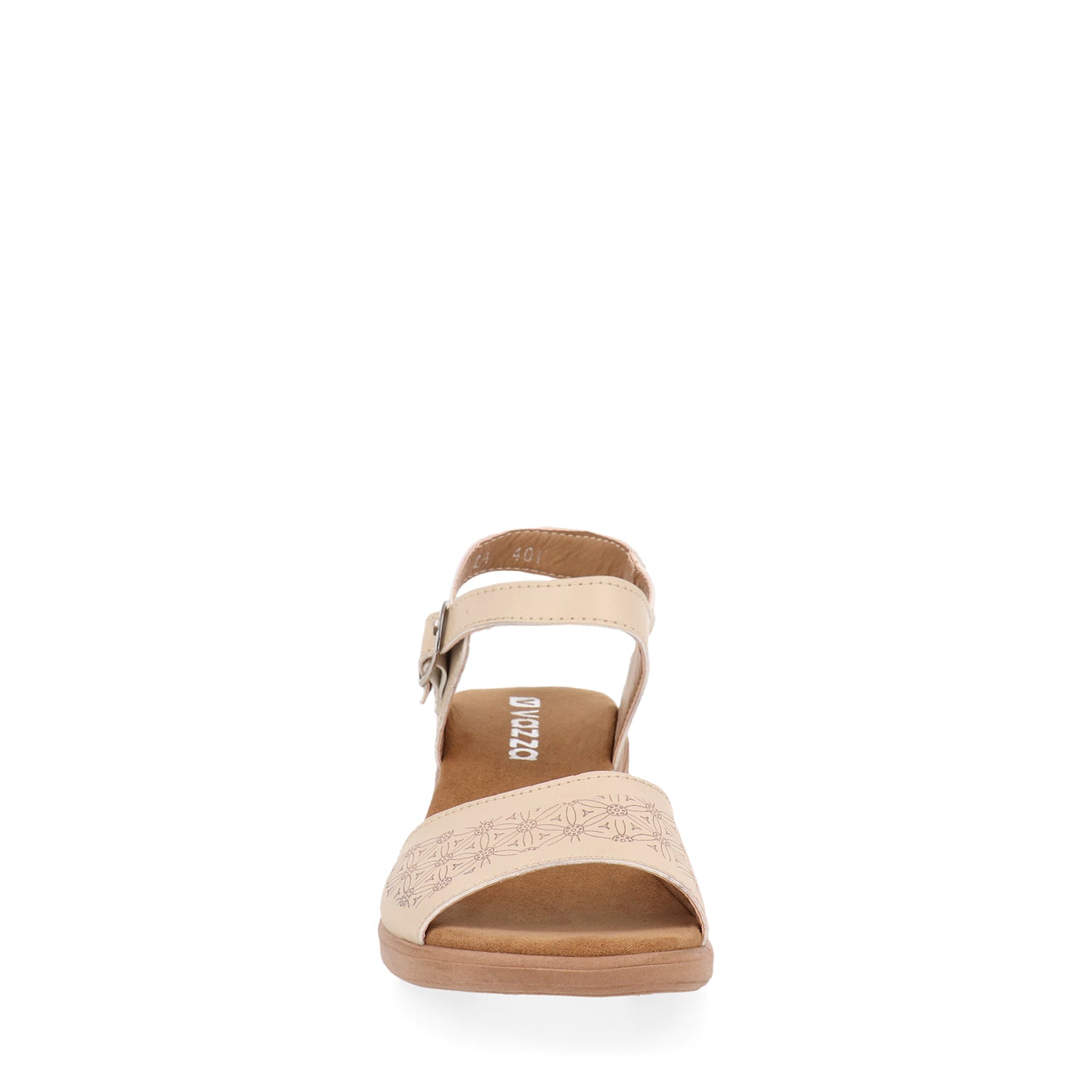 Sandalia Confort Vazza color Beige para Mujer