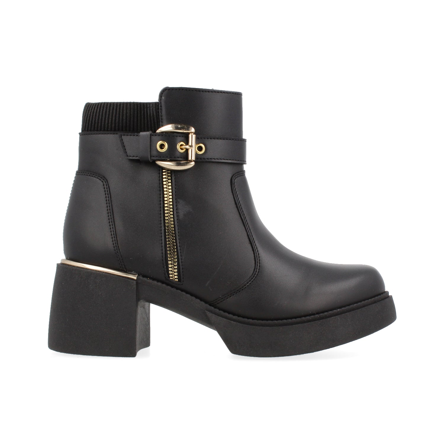 Botin Casual Tropicana color Negro para Mujer