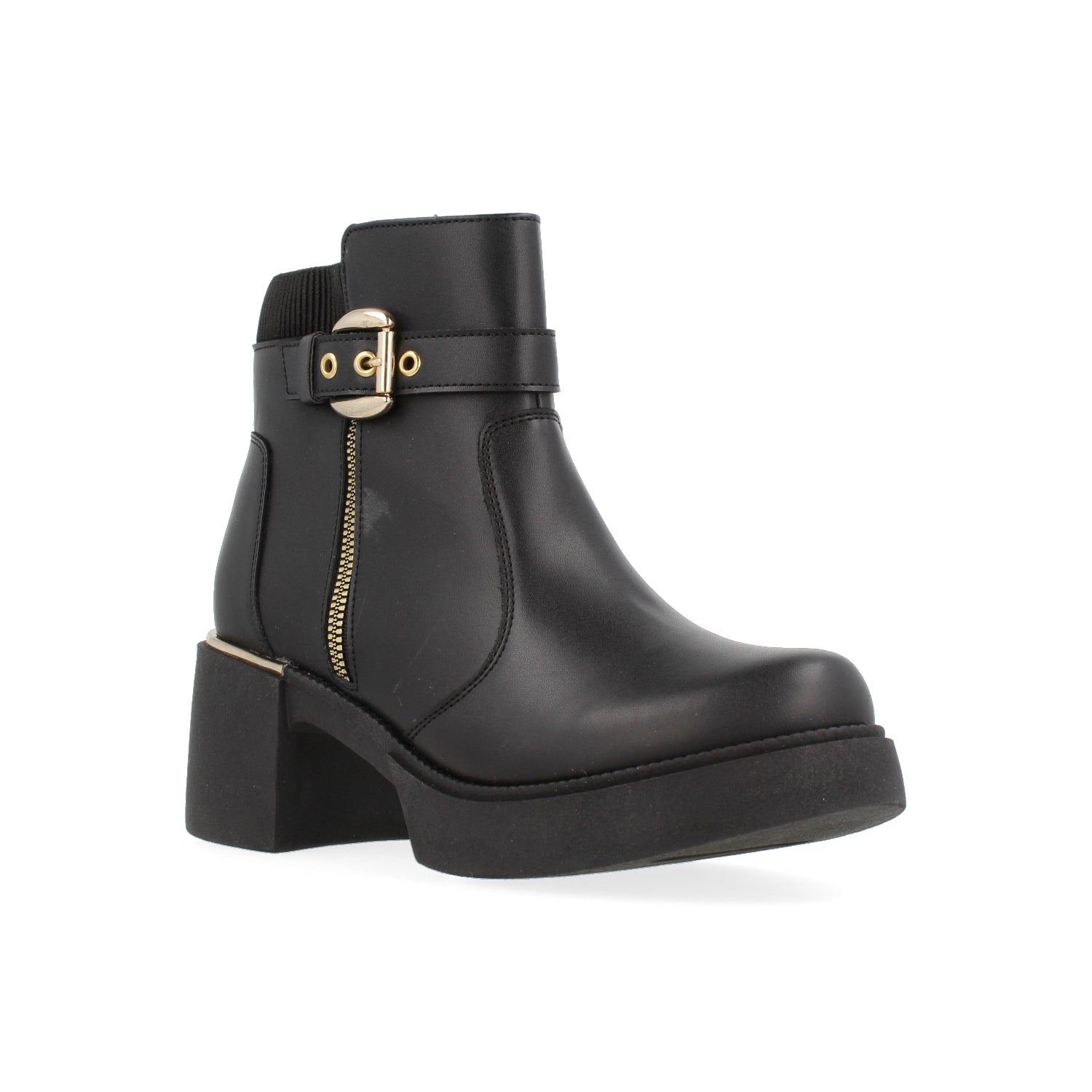 Botin Casual Tropicana color Negro para Mujer