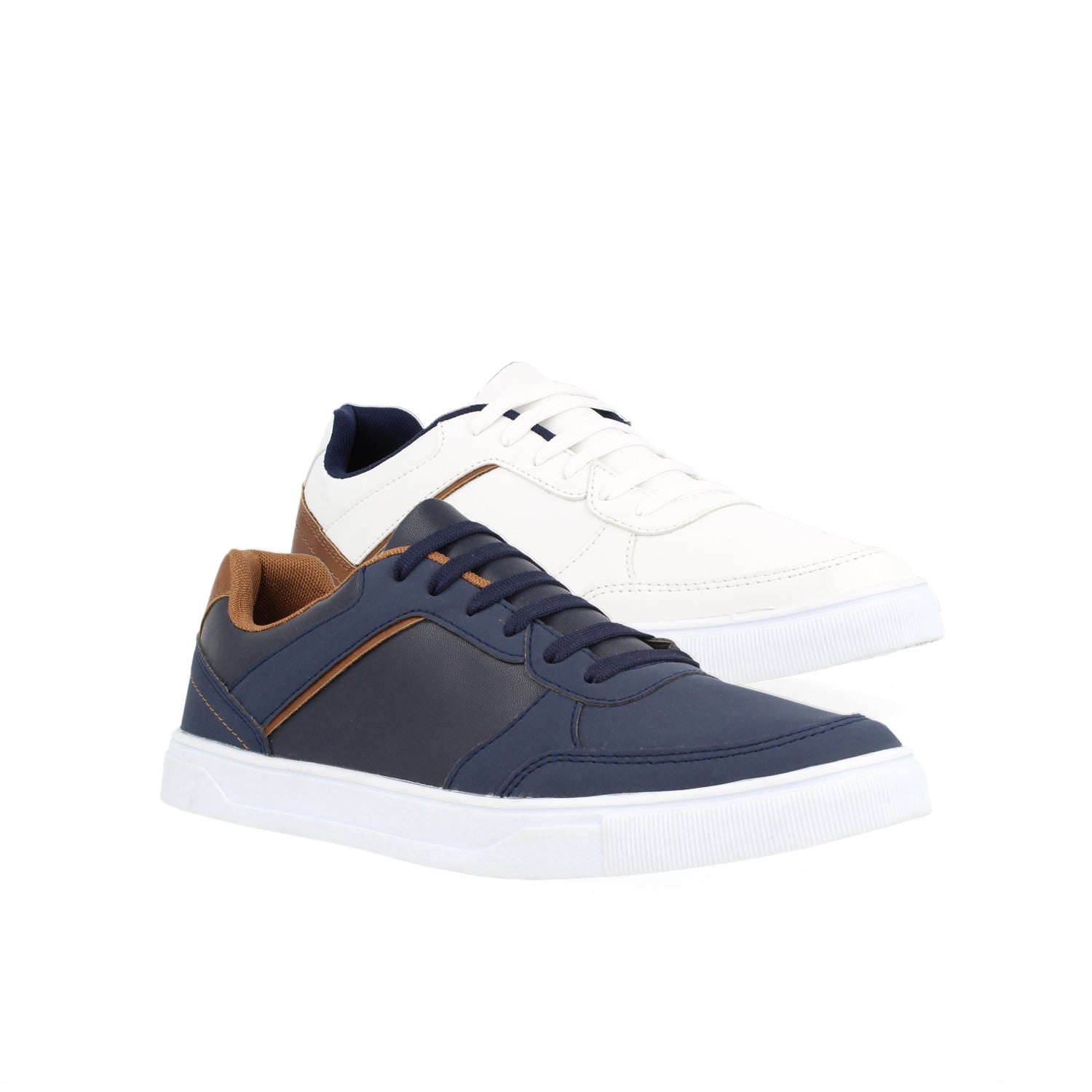 Duo de Tenis Urbano color Blanco/Marino para Hombre