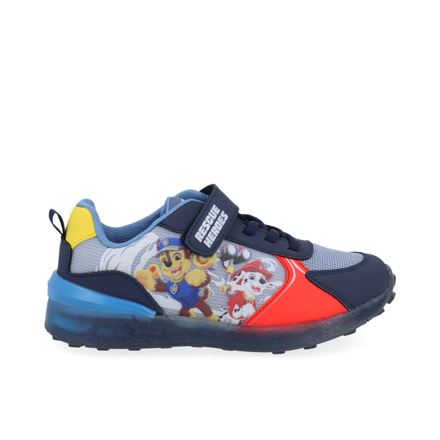 Tenis Casual Tropicana Paw Patrol color Azul Marino para Junior Niño