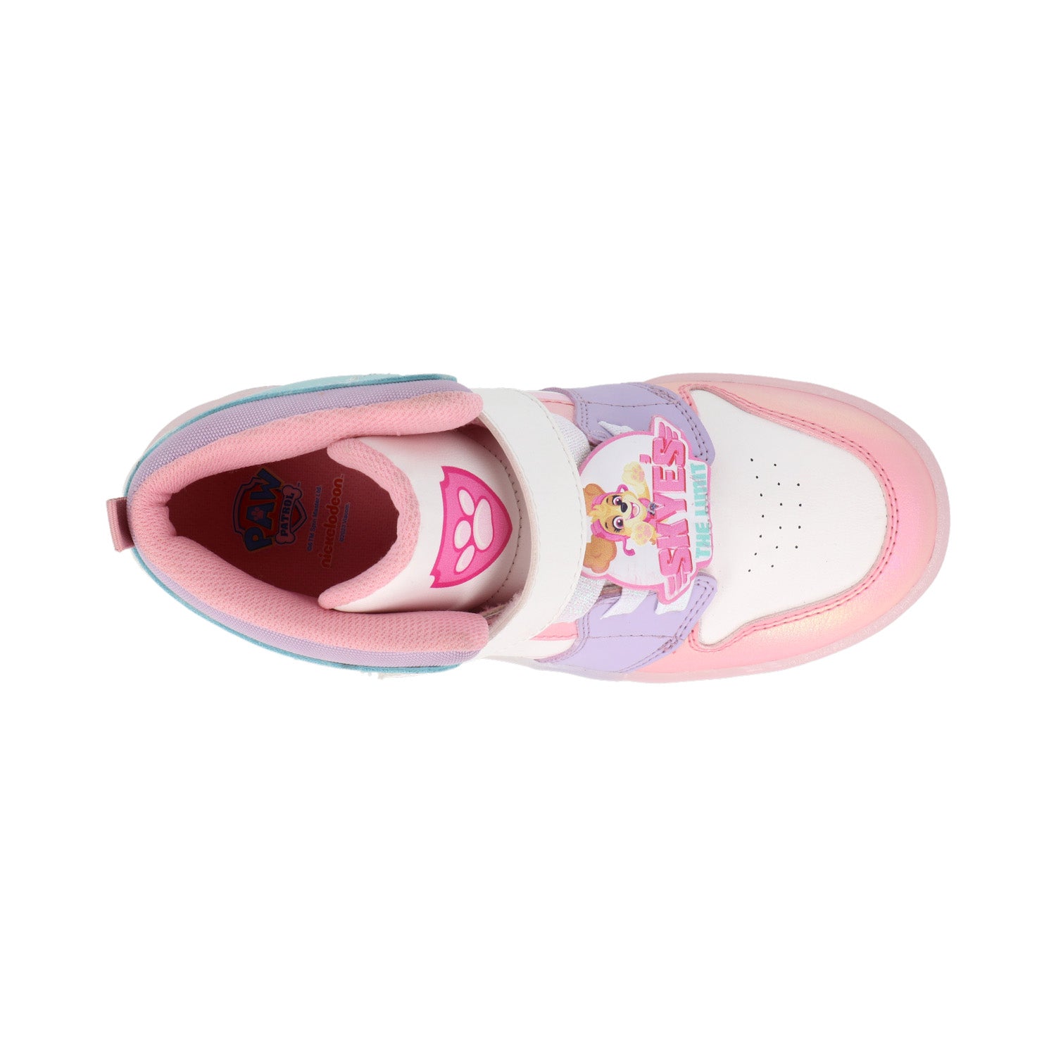 Tenis Casual Tropicana color Blanco/Rosa para Junior Niña