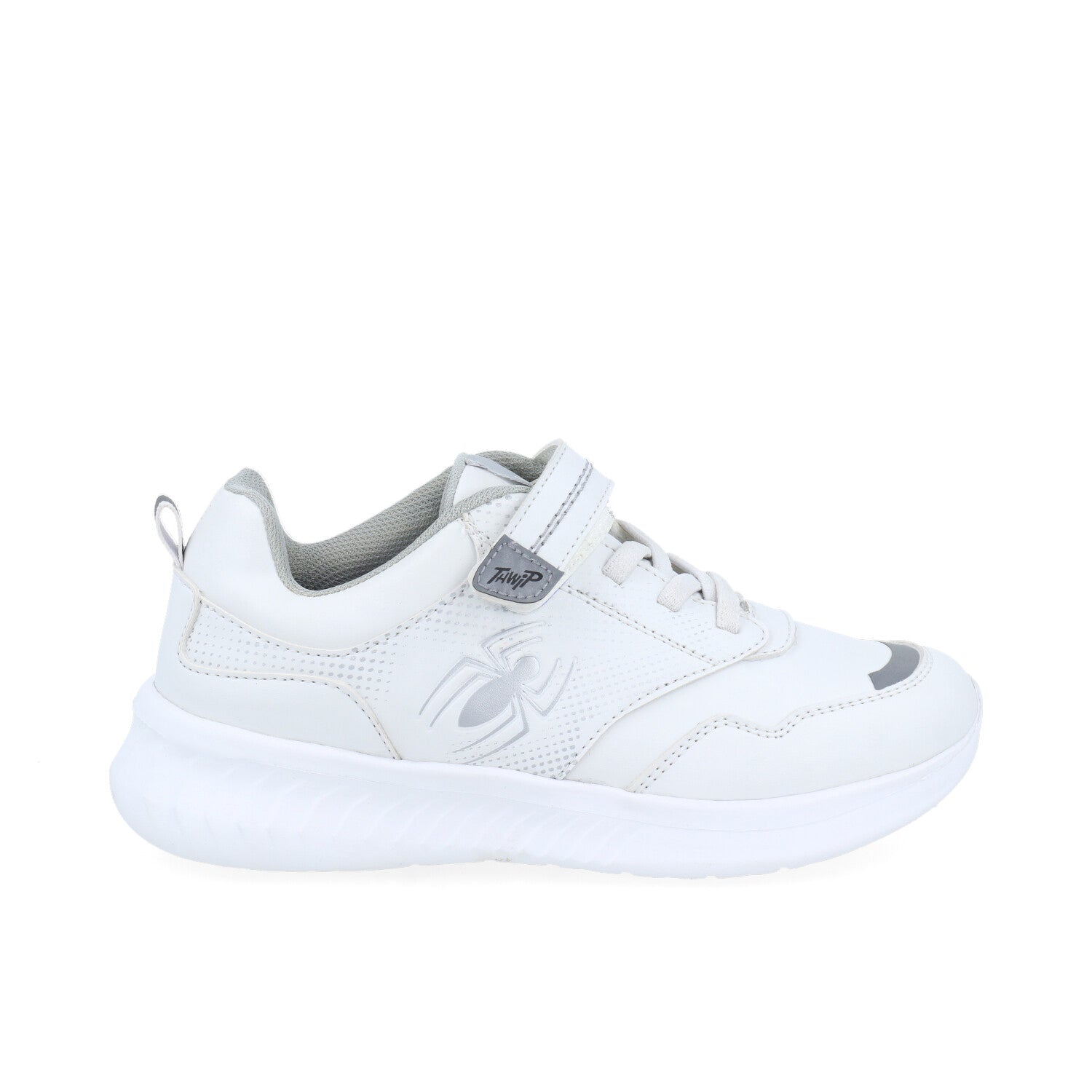 Tenis Urbano Tropicana de Spider Man color Blanco para Junior Niño