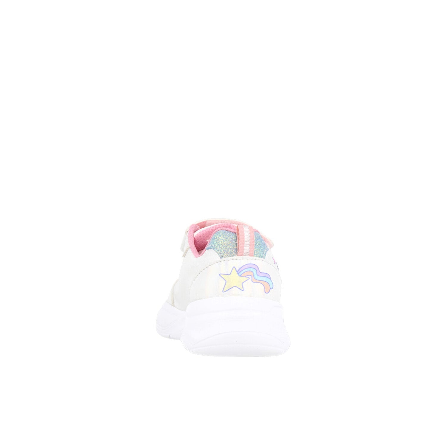 Tenis Urbano Tropicana color Blanco con estampado de stich para Niña
