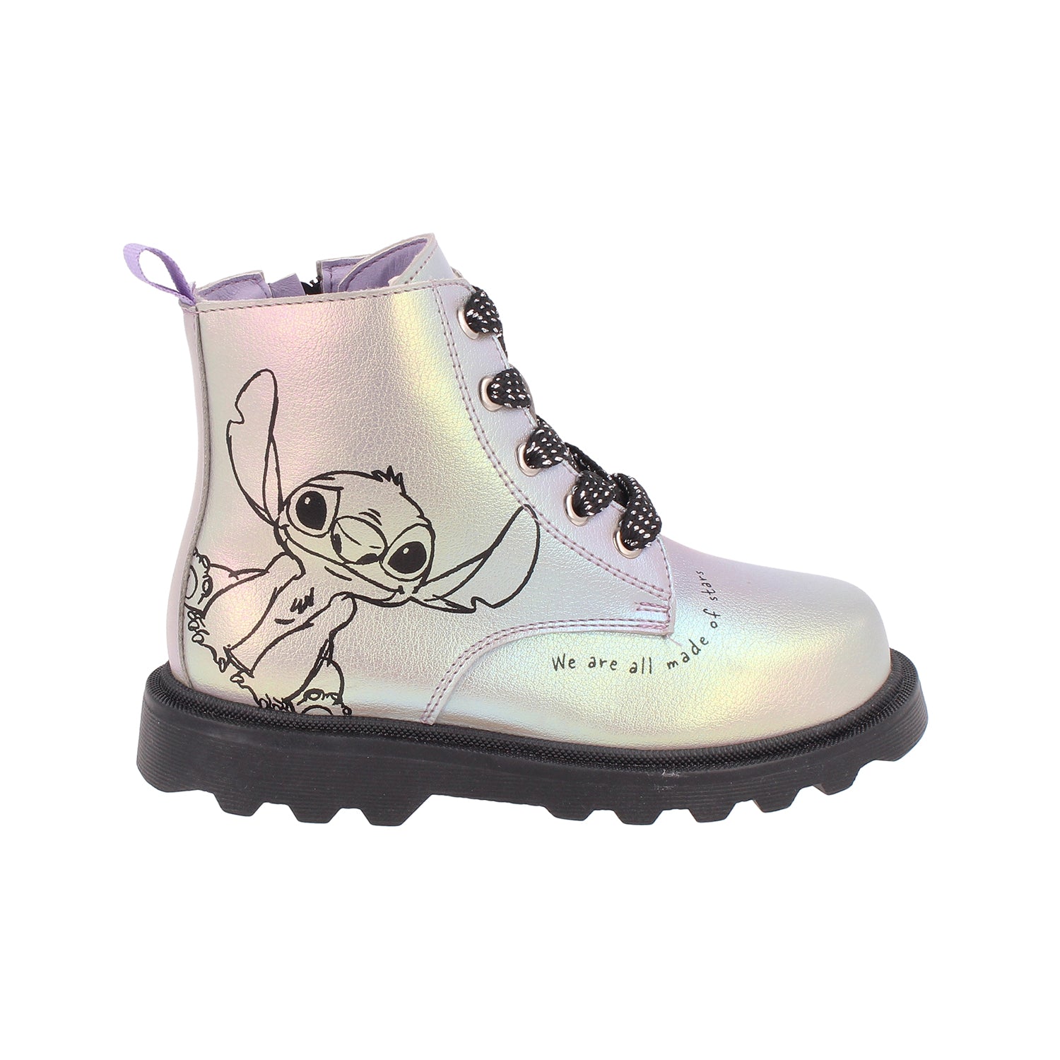 Botin Tropicana  color Lila de Stich para Niña