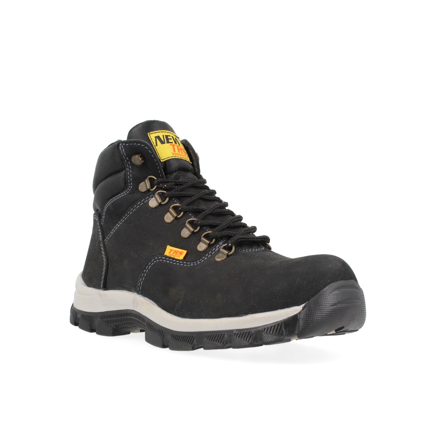 Botin Tipo Industrial Vazza color Negro para Mujer