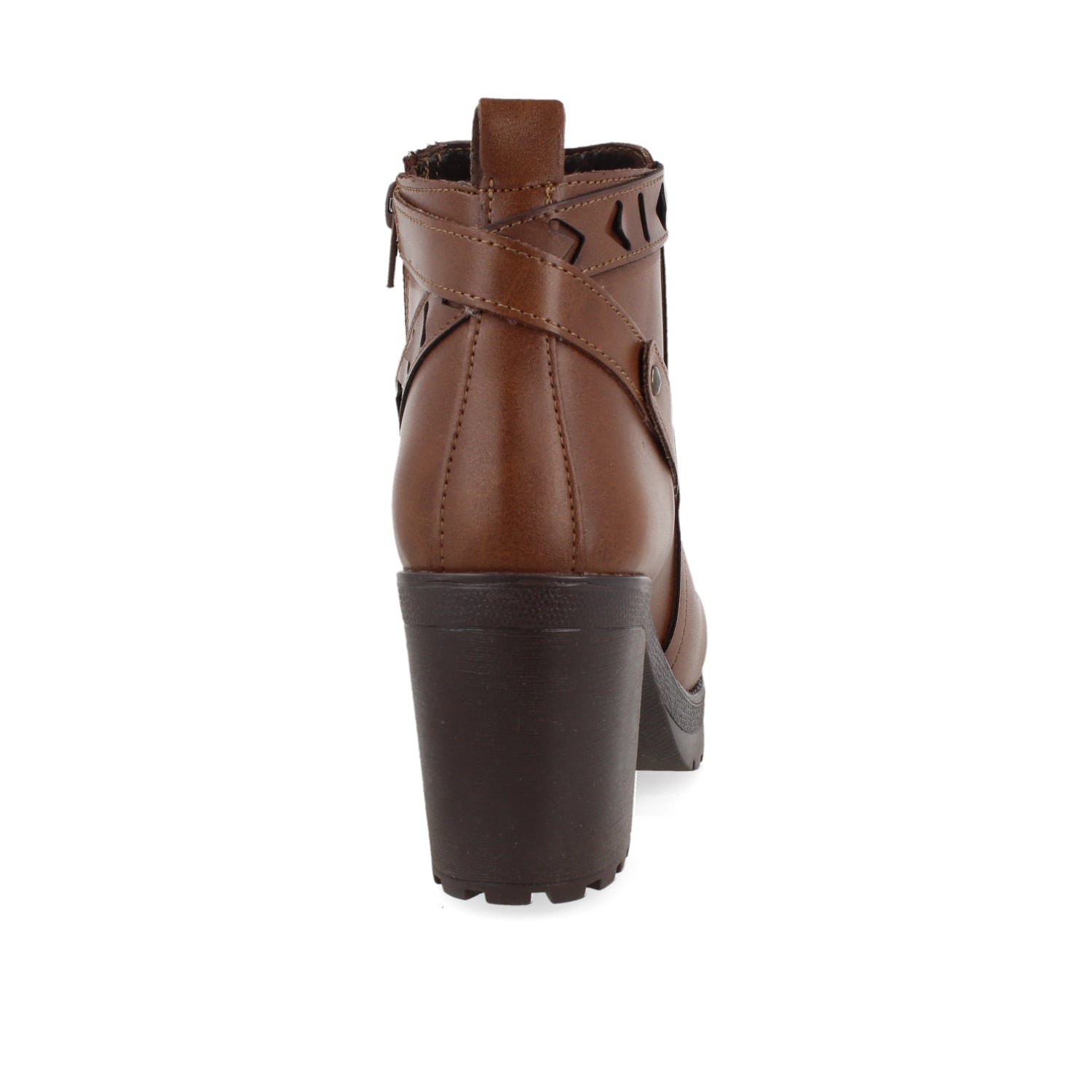 Botin Casual Vazza color Cognac para Mujer