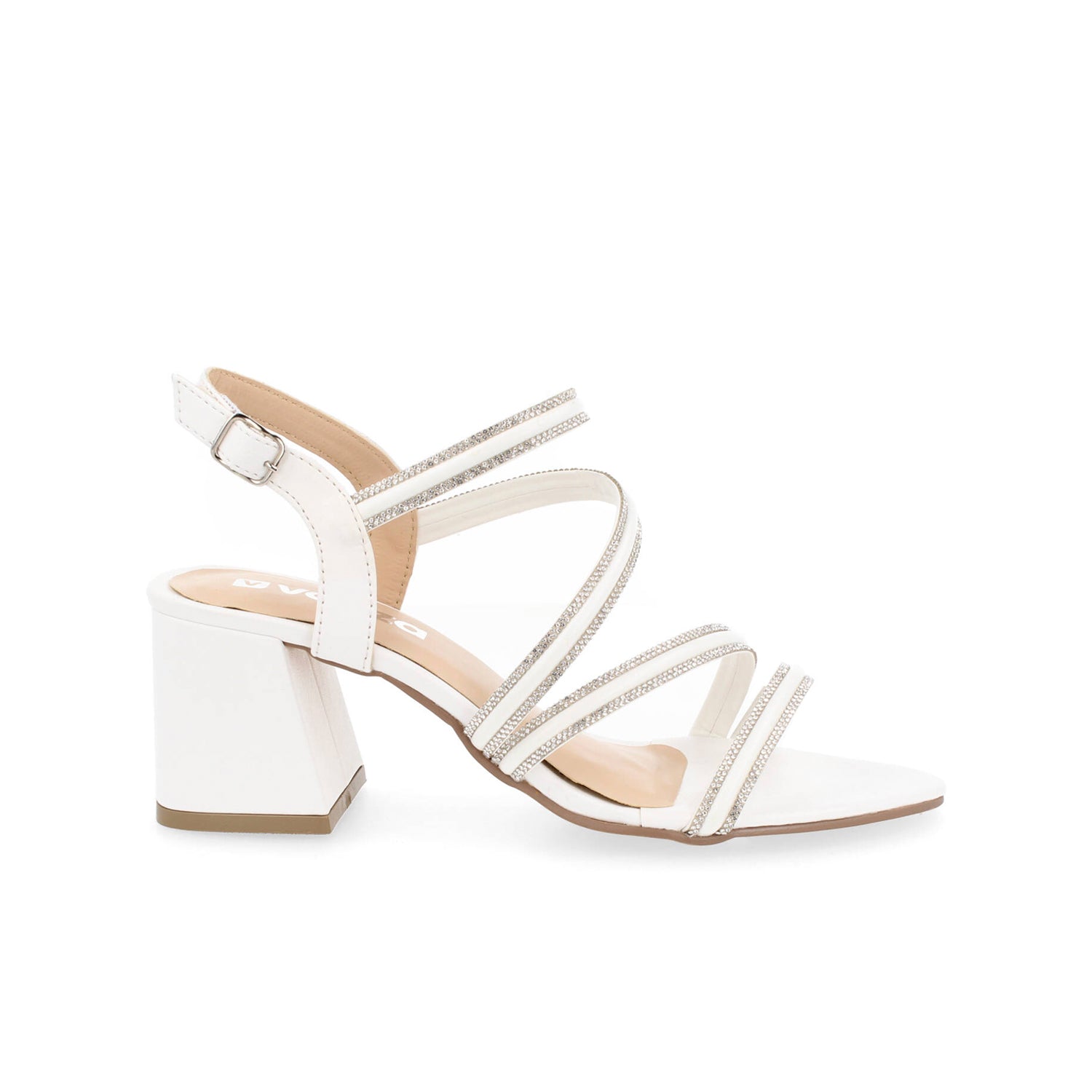Zapatilla de Fiesta Vazza color Blanco para Mujer