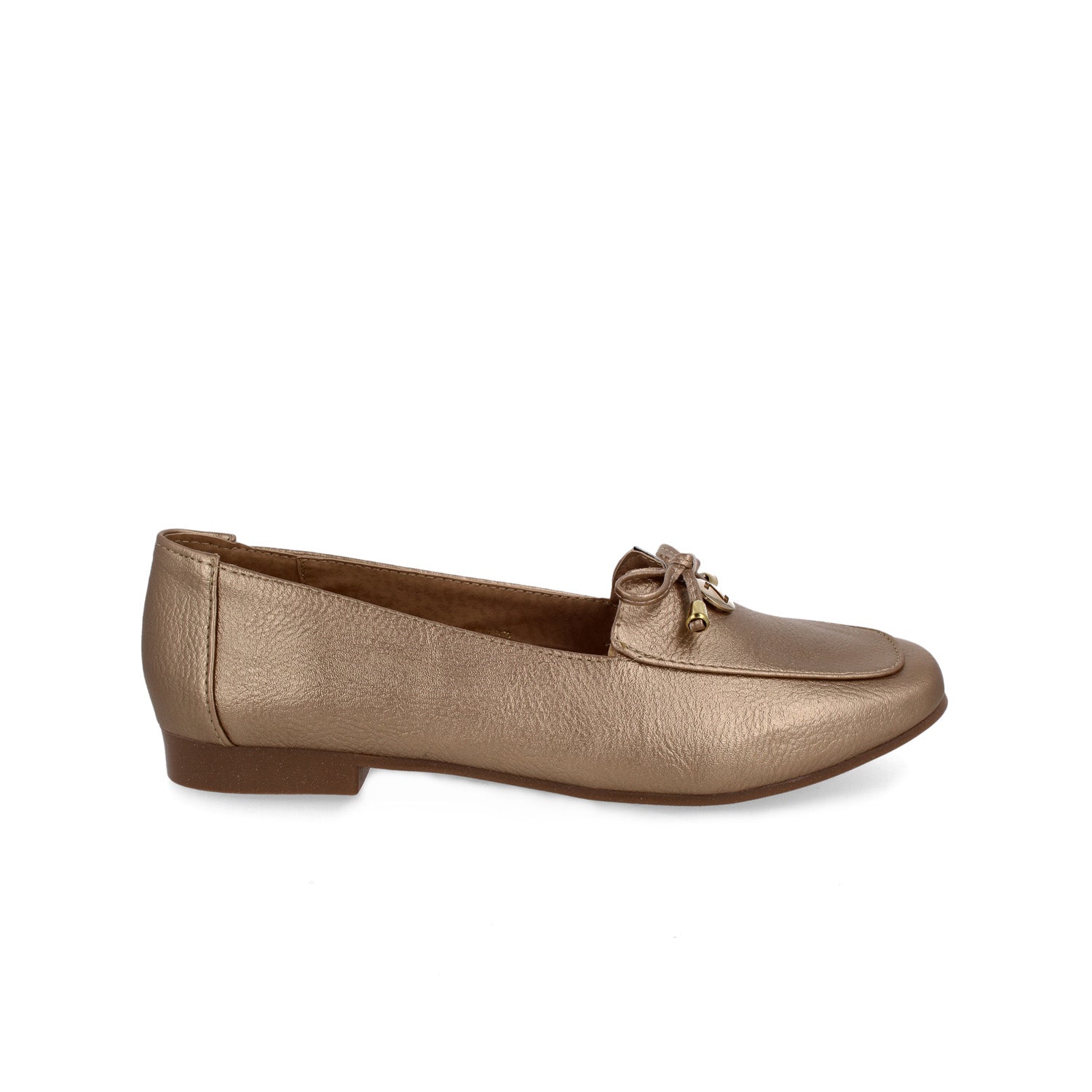Ballerina Casual Caramel color Oro para Mujer