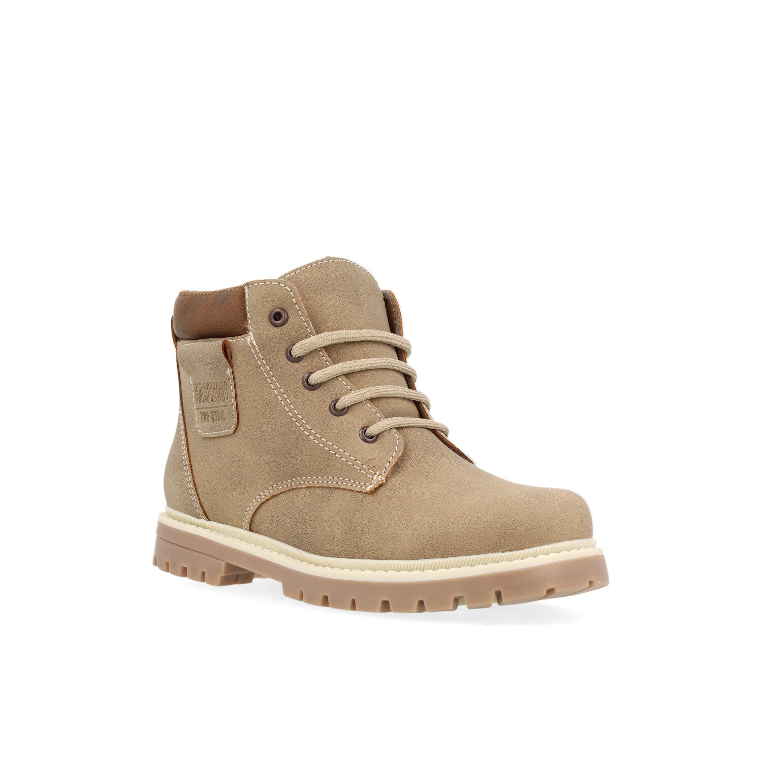 Botin Casual Vazza color Cafe para Niño