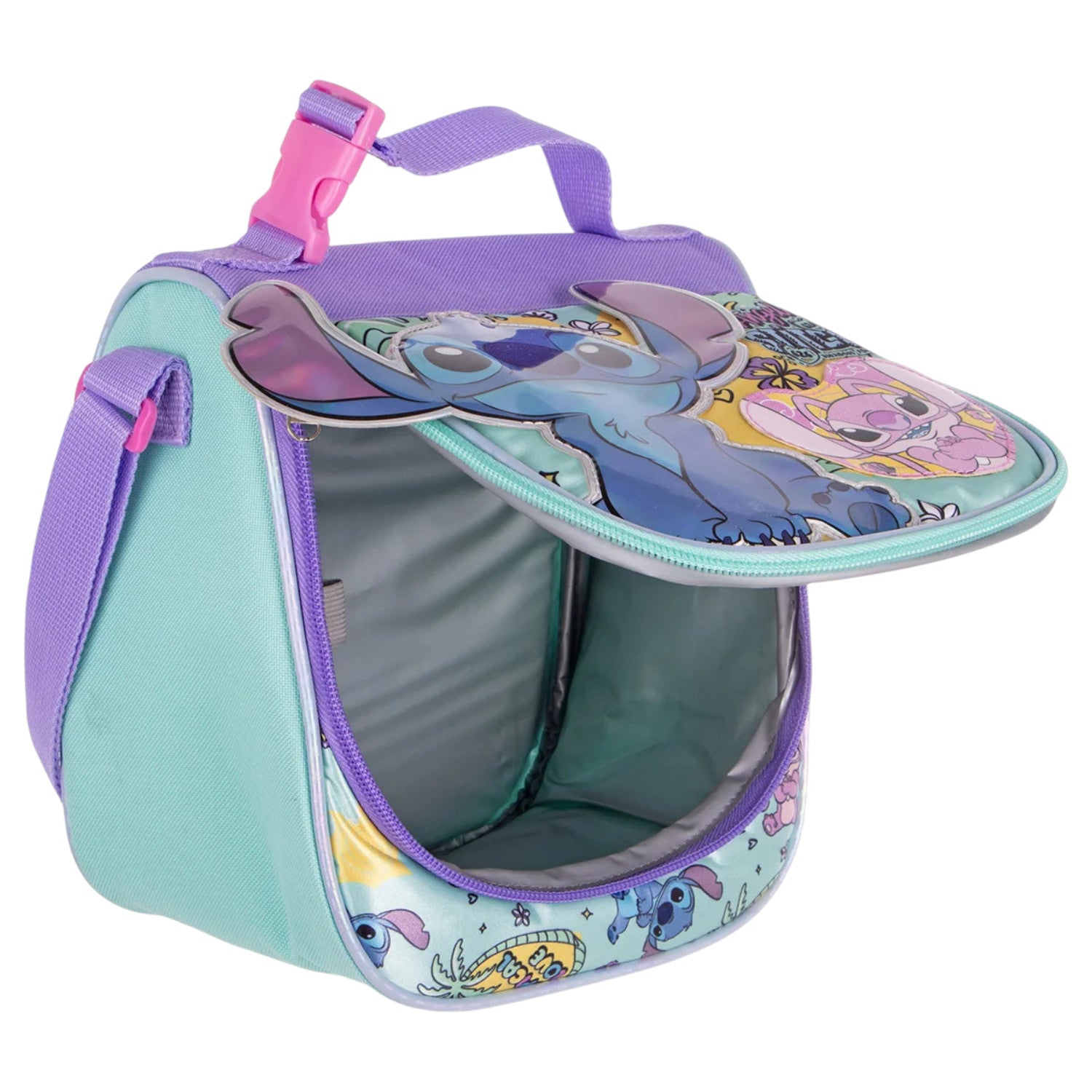 Lonchera de Stich Ruz color Morada para Niña