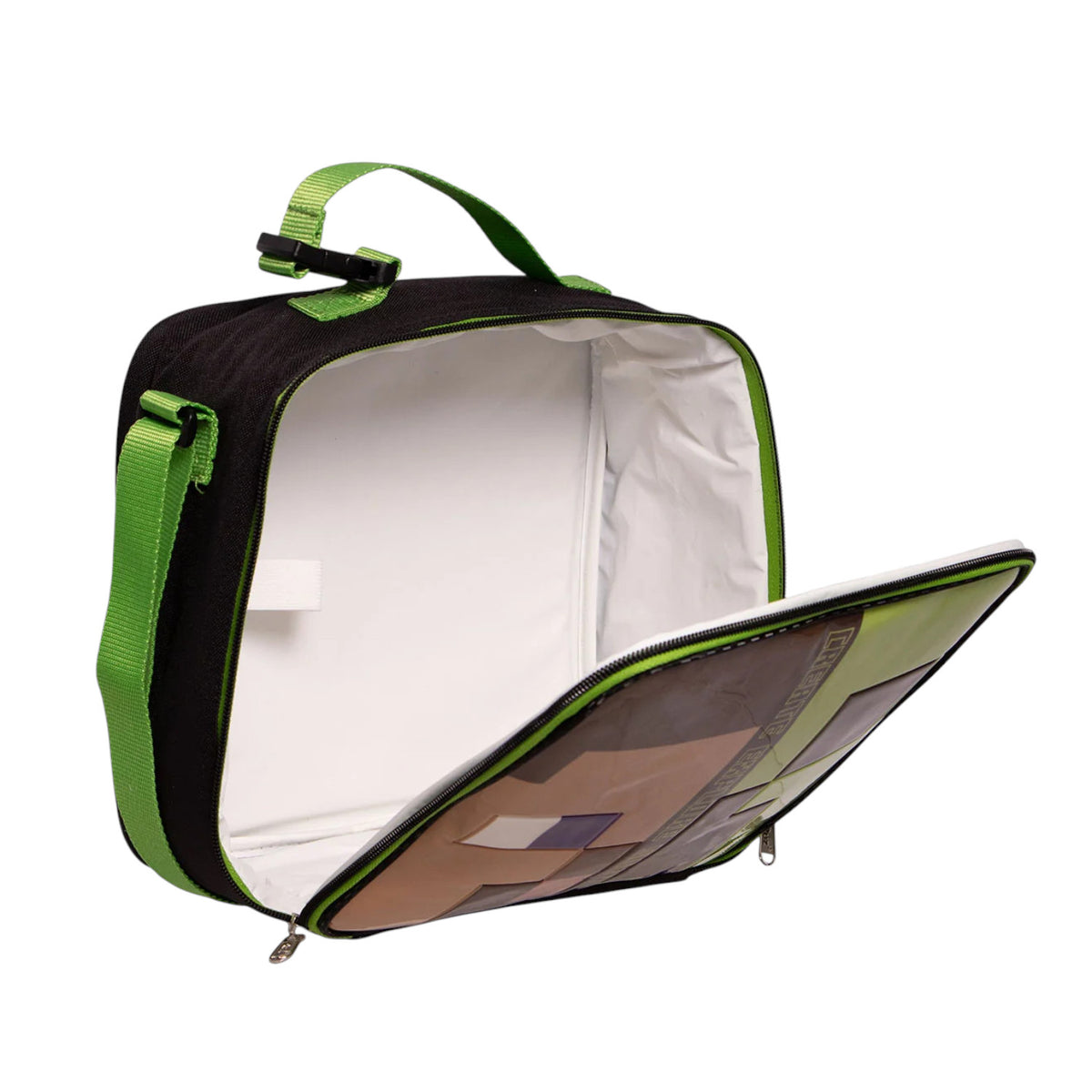 Lonchera Ruz de Minecraft color Verde para Niño