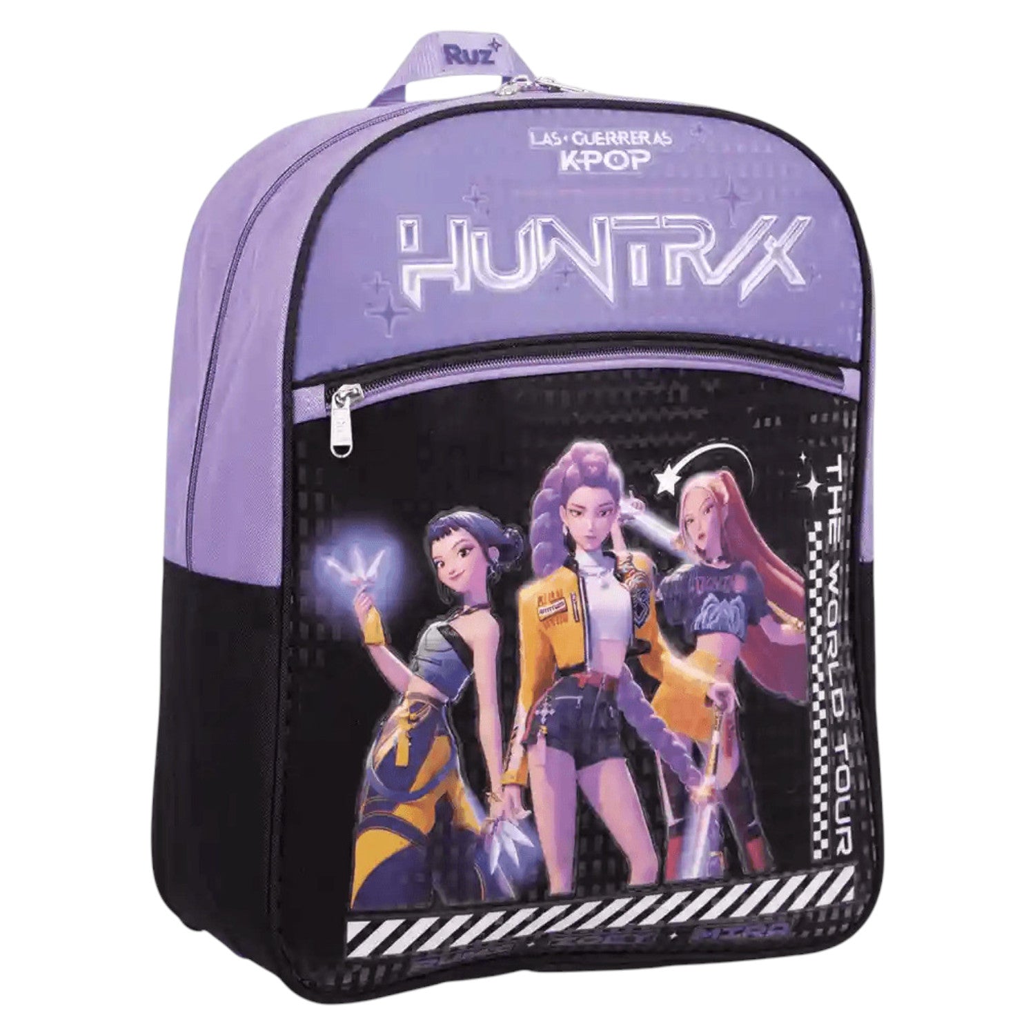 Mochila guerreras K-pop Ruz color Morada para Niña