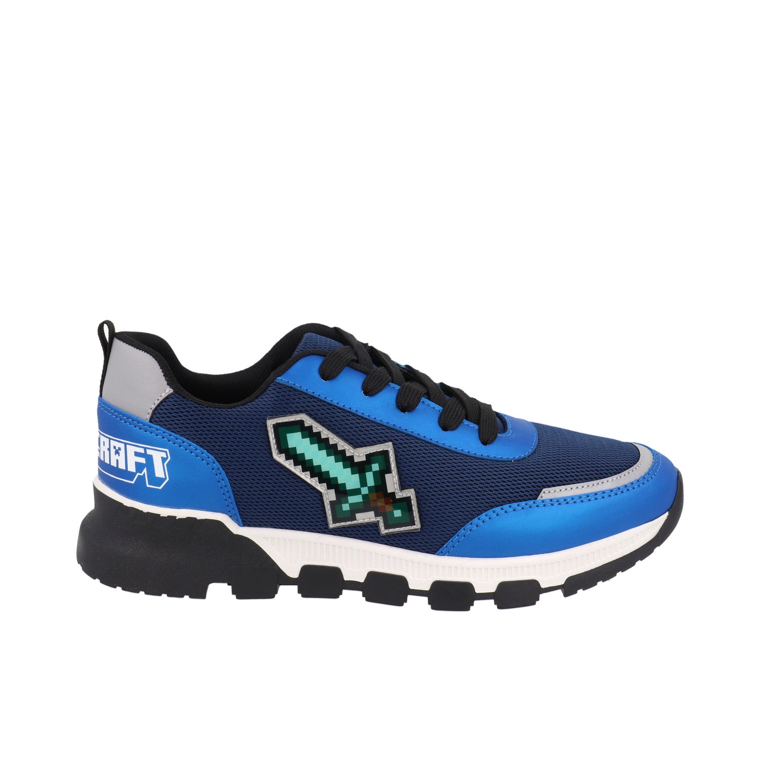 Tenis Urbano Minecraft color Azul para Junior Niño