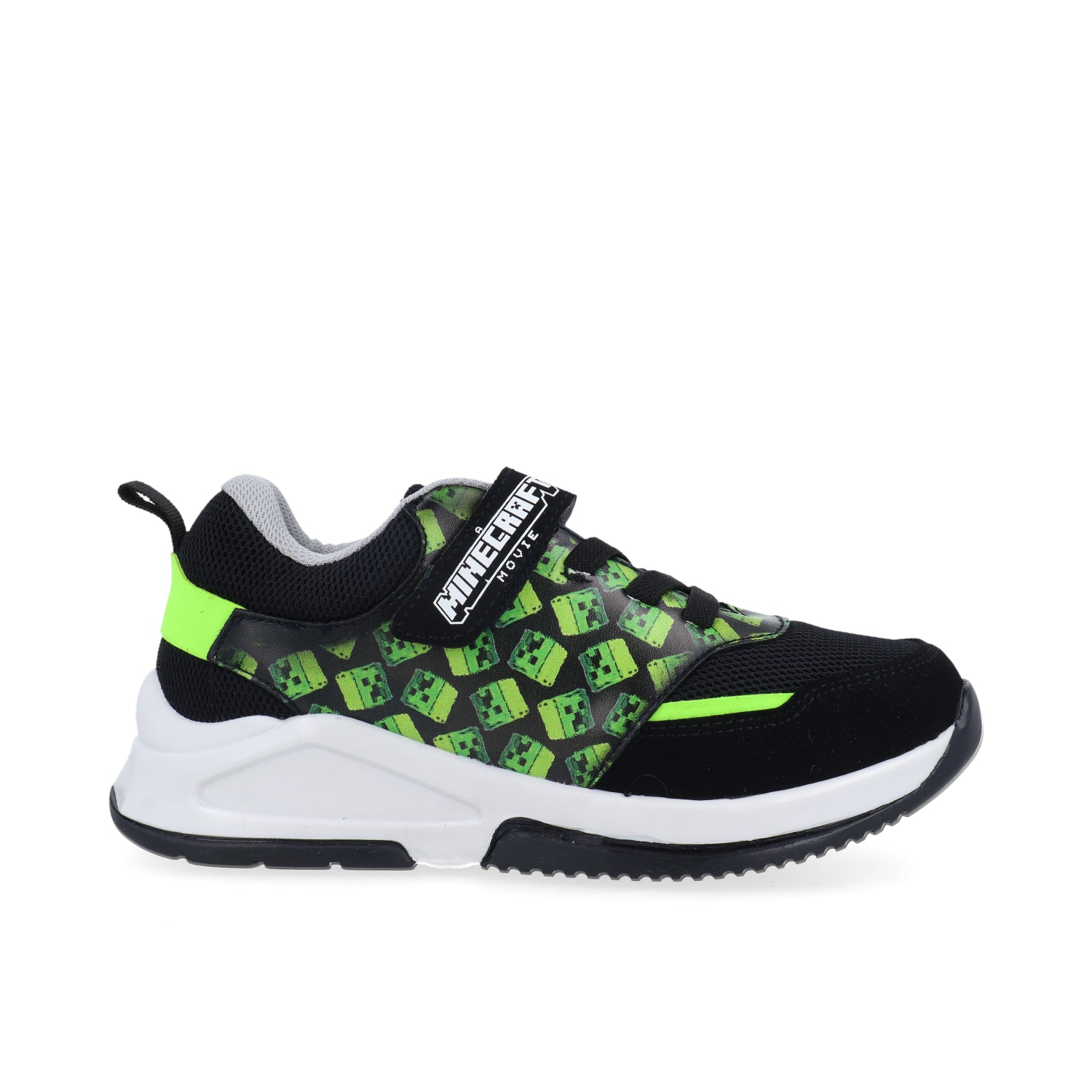 Tenis Urbano Minecraft color Negro para Junior Niño