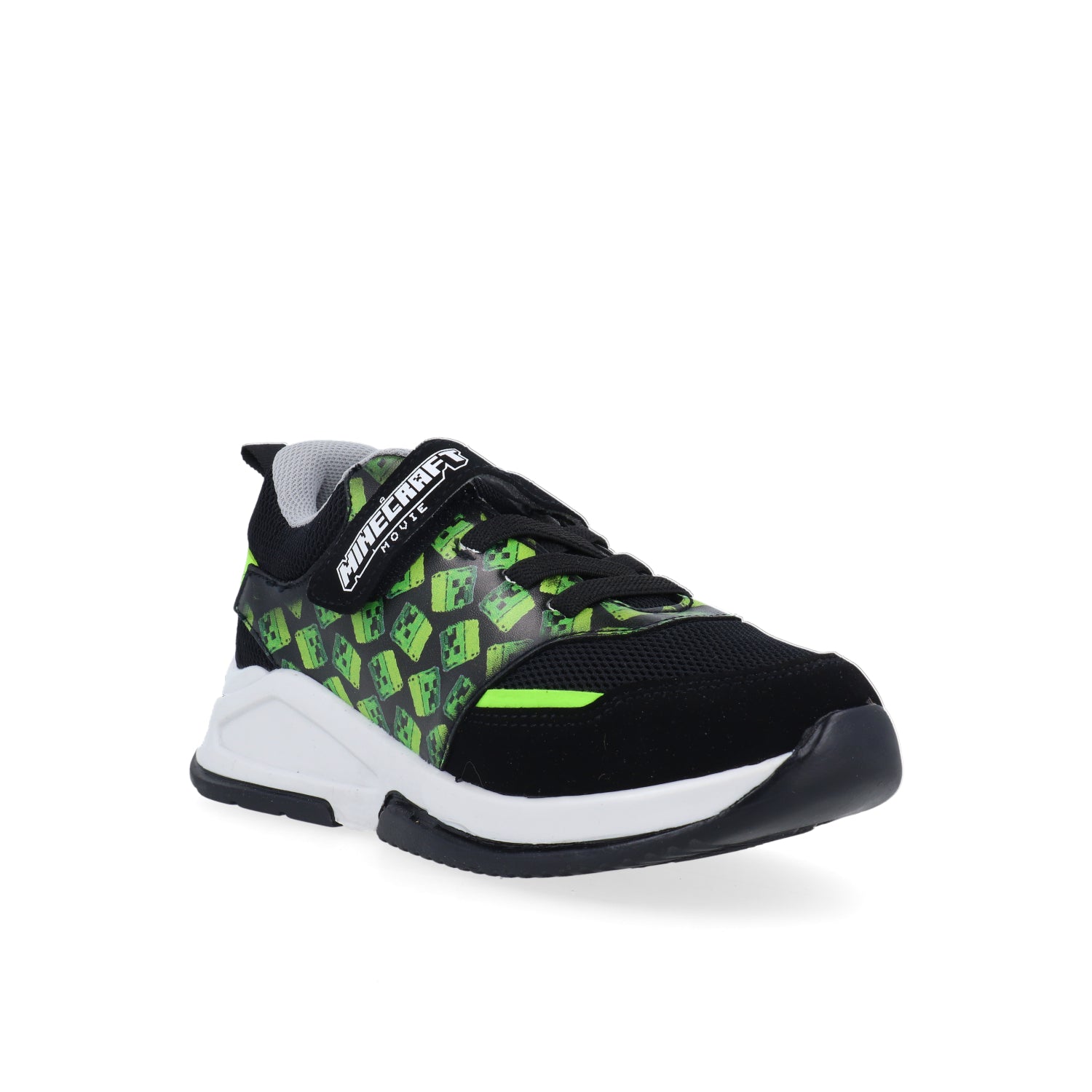 Tenis Urbano Minecraft color Negro para Junior Niño
