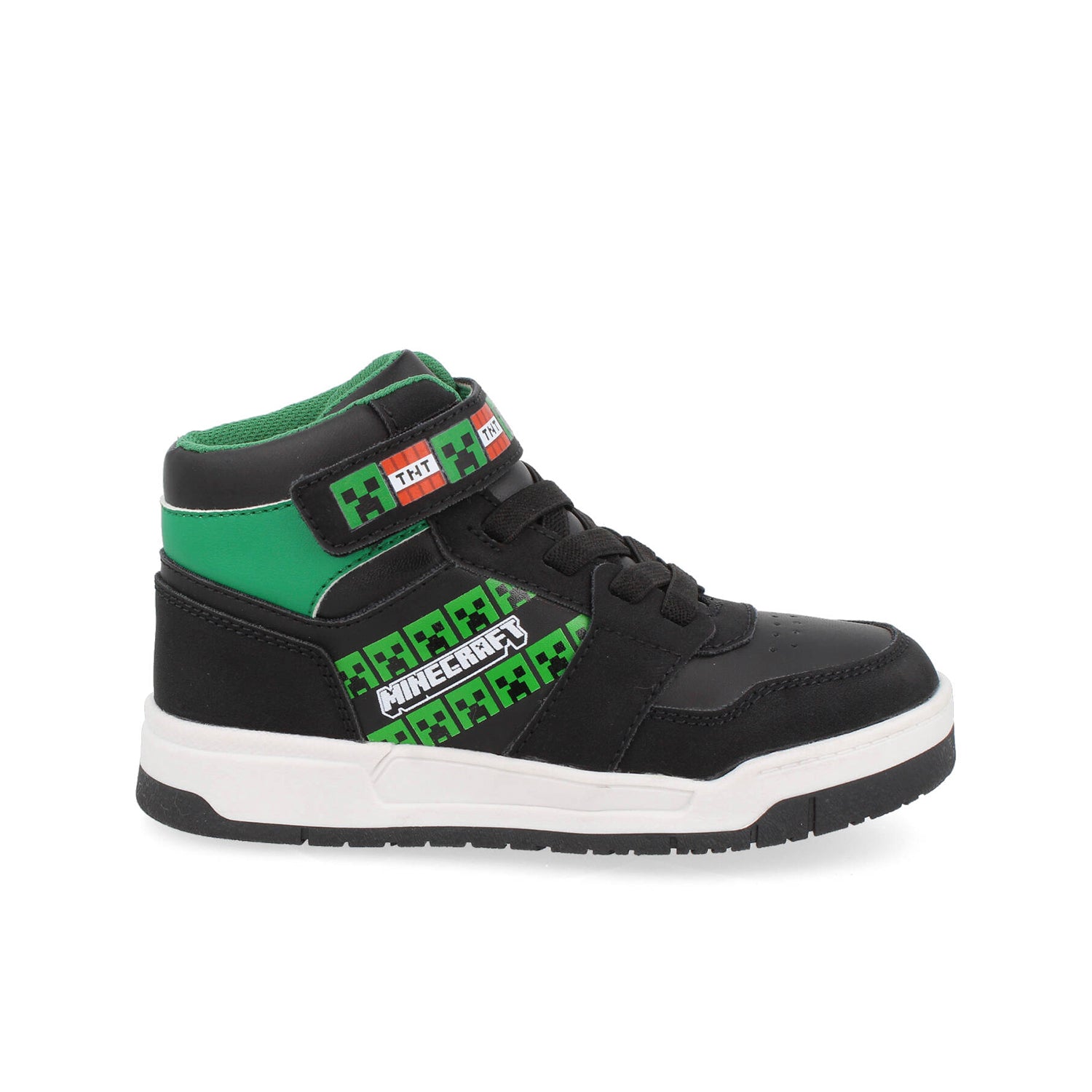 Tenis Urbano Minecraft color Negro para Niño
