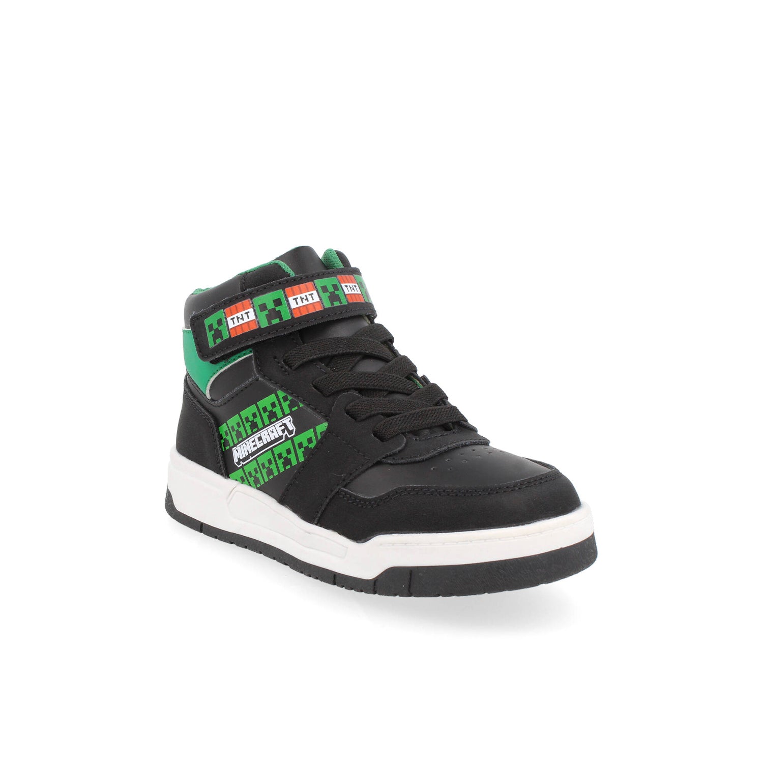 Tenis Urbano Minecraft color Negro para Niño