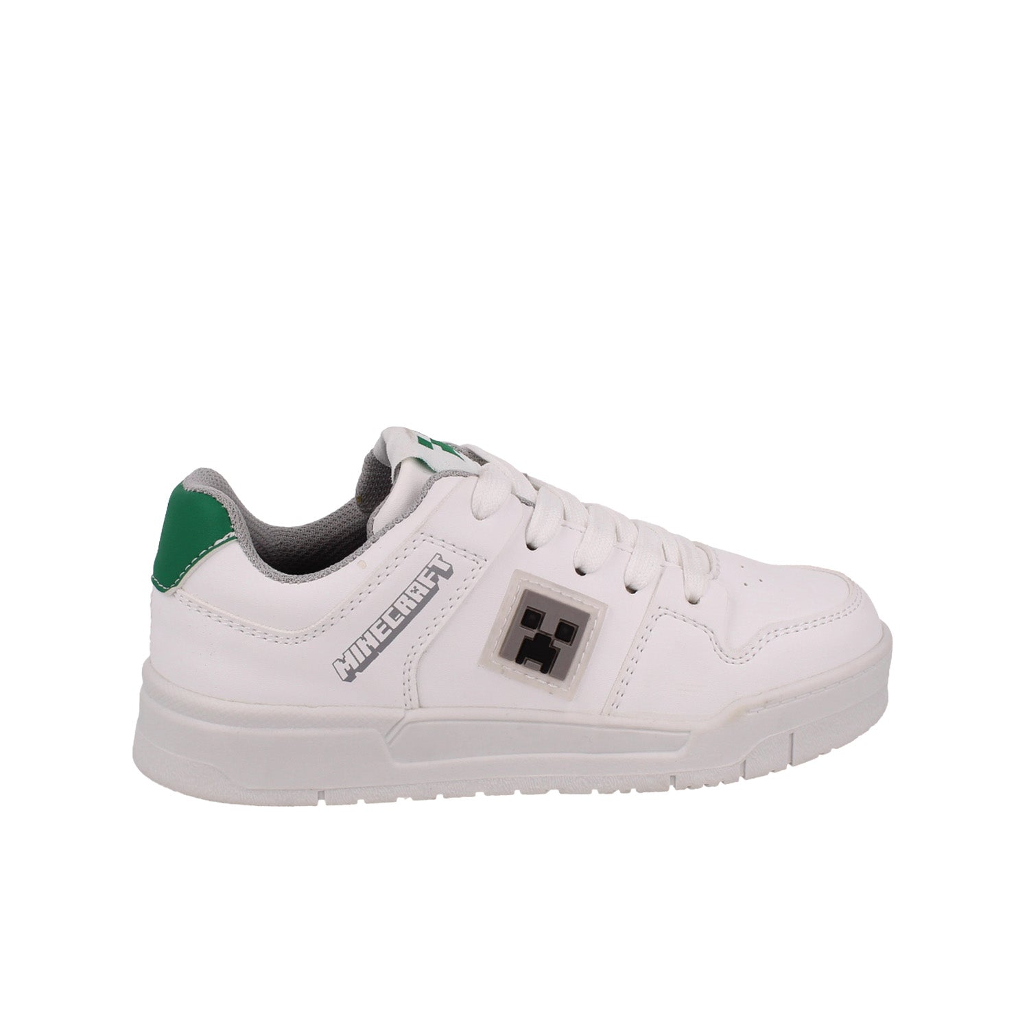 Tenis Urbano Minecraft color Blanco para Junior Niño